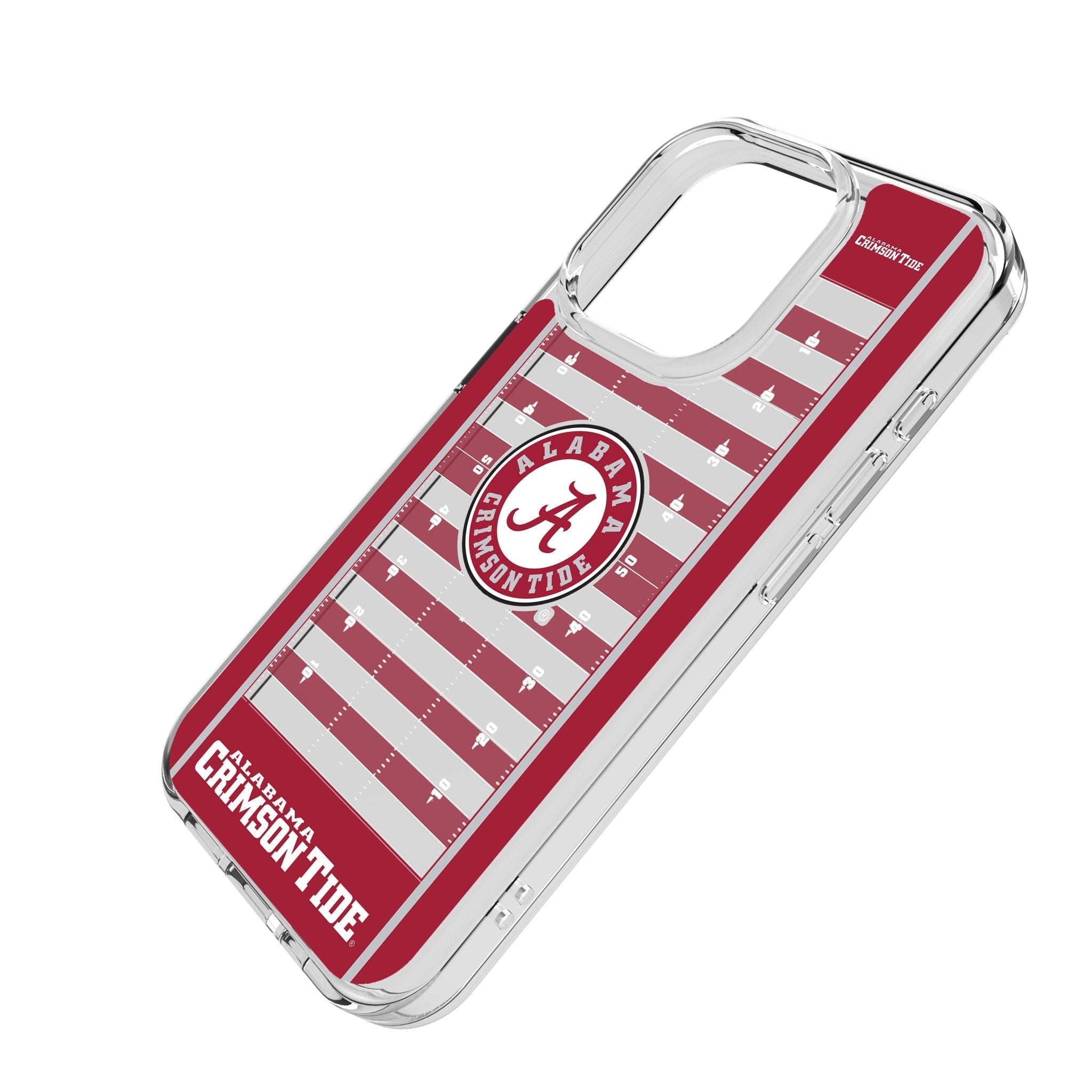 University of Alabama Crimson Tide Field Clear Phone Case for Apple iPhone
