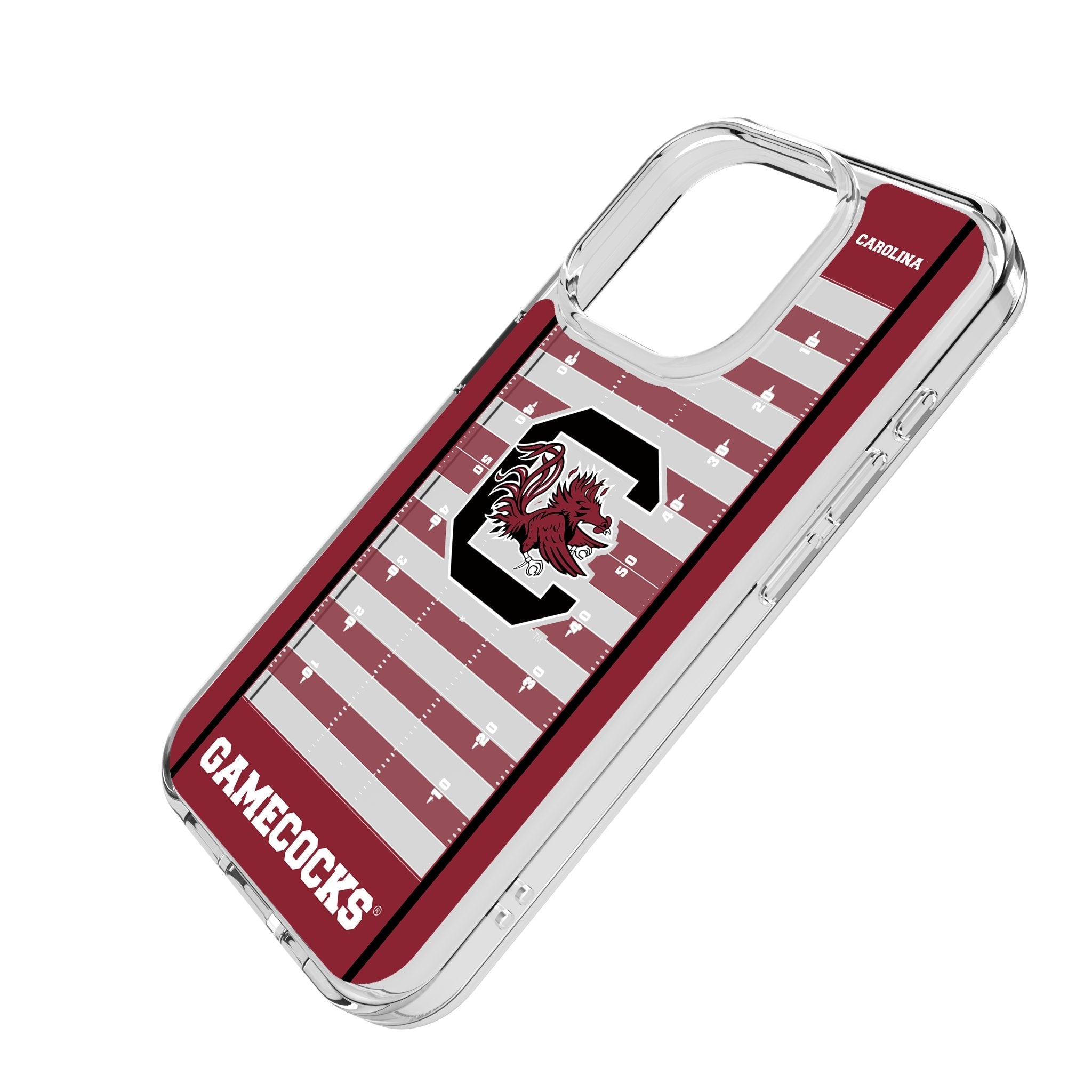 University of South Carolina Gamecocks Field Clear Phone Case for Apple iPhone 2
