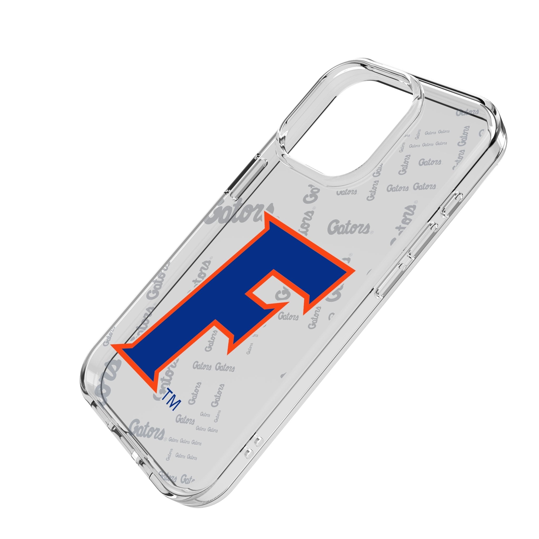 University of Florida Gators Quadtile Clear Phone Case for Apple iPhone 2