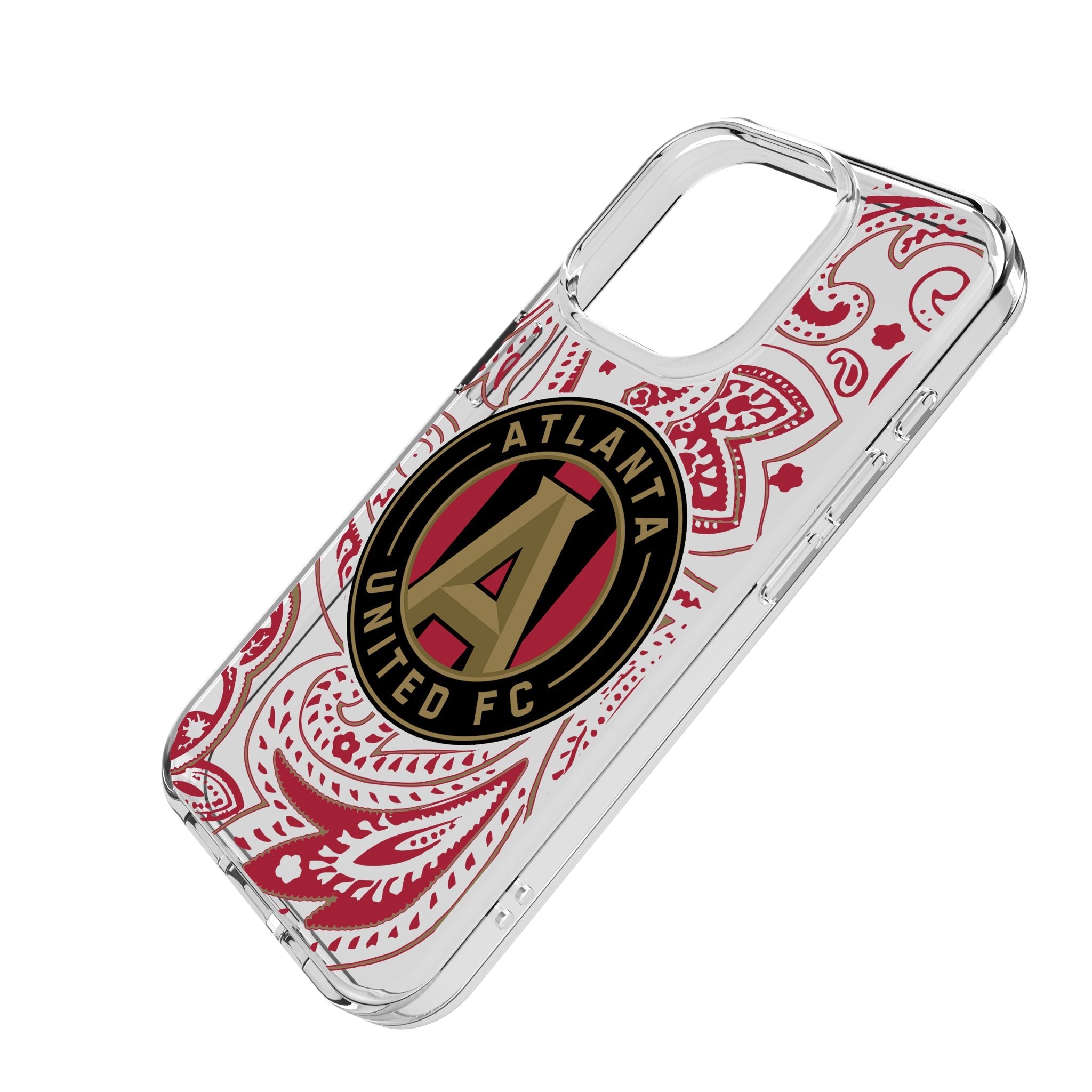 Atlanta United FC Paisley Clear Phone Case for Apple iPhone 2