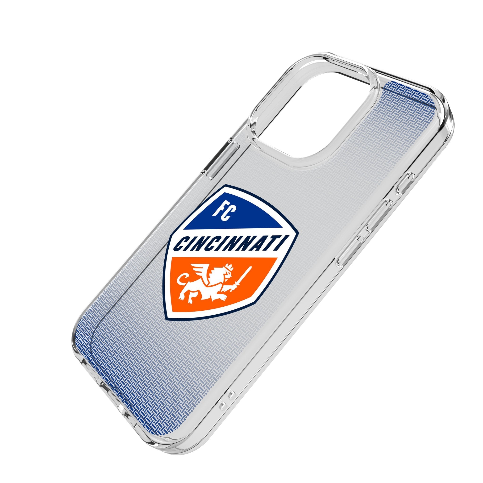 FC Cincinnati Linen Clear Phone Case for Apple iPhone 2