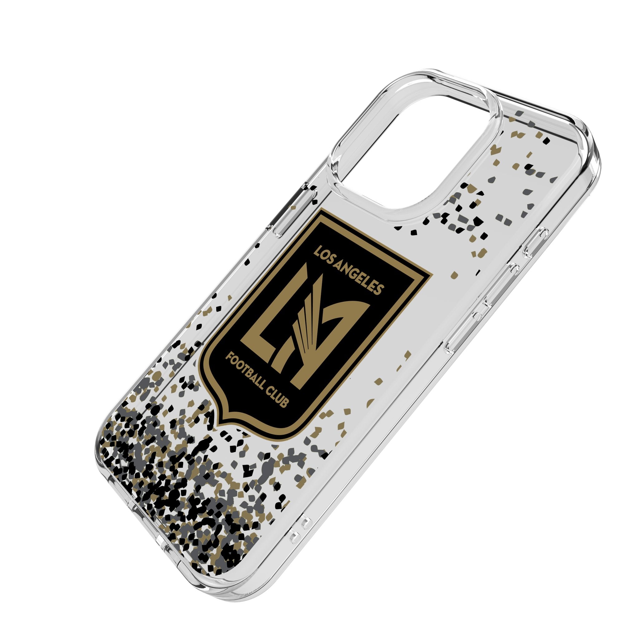 Los Angeles Football Club Confetti Clear Phone Case for Apple iPhone