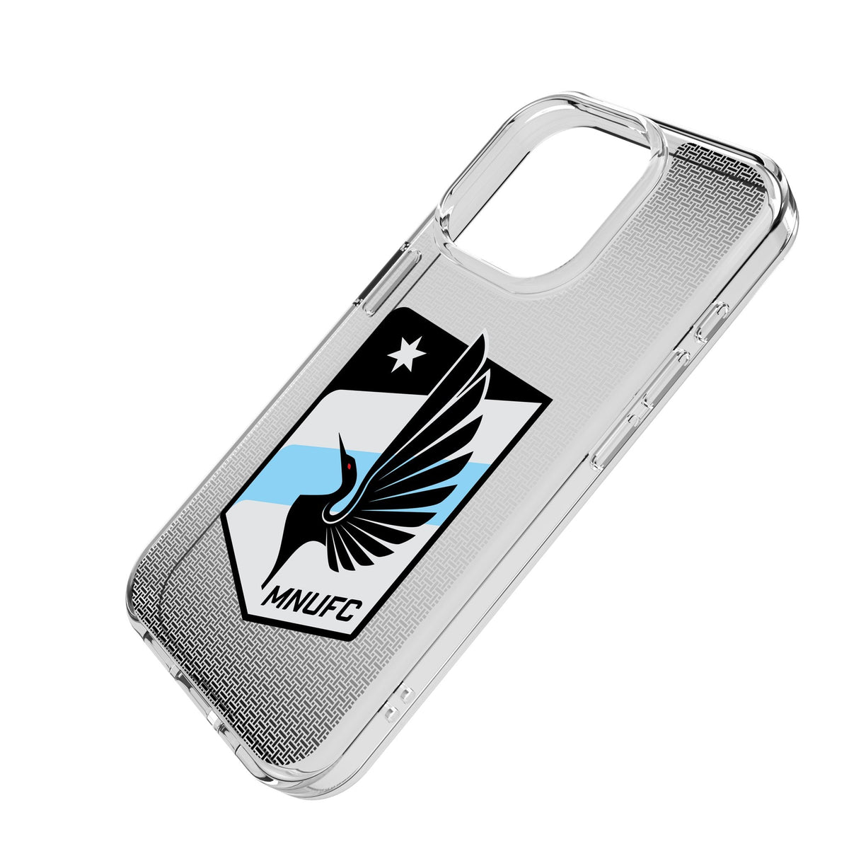 Minnesota United FC Linen Clear Phone Case for Apple iPhone 2