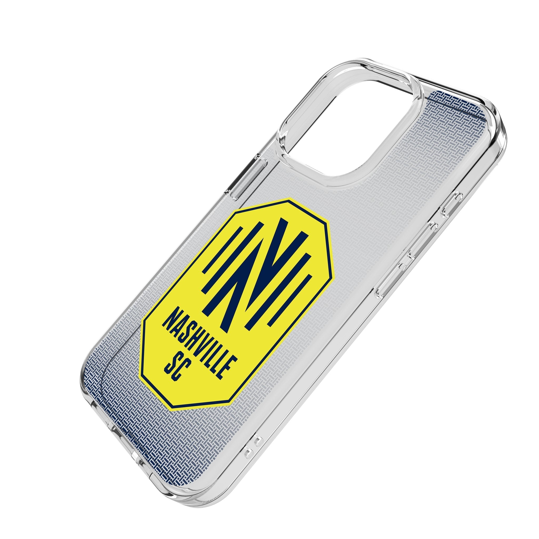 Nashville SC Linen Clear Phone Case for Apple iPhone 2