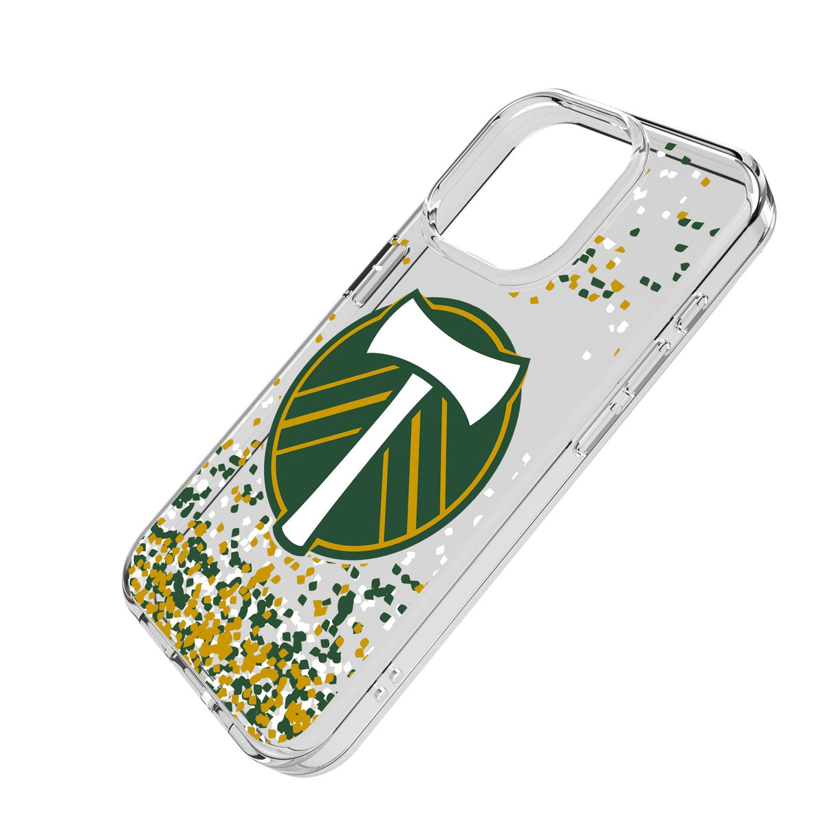 Portland Timbers Confetti Clear Phone Case for Apple iPhone