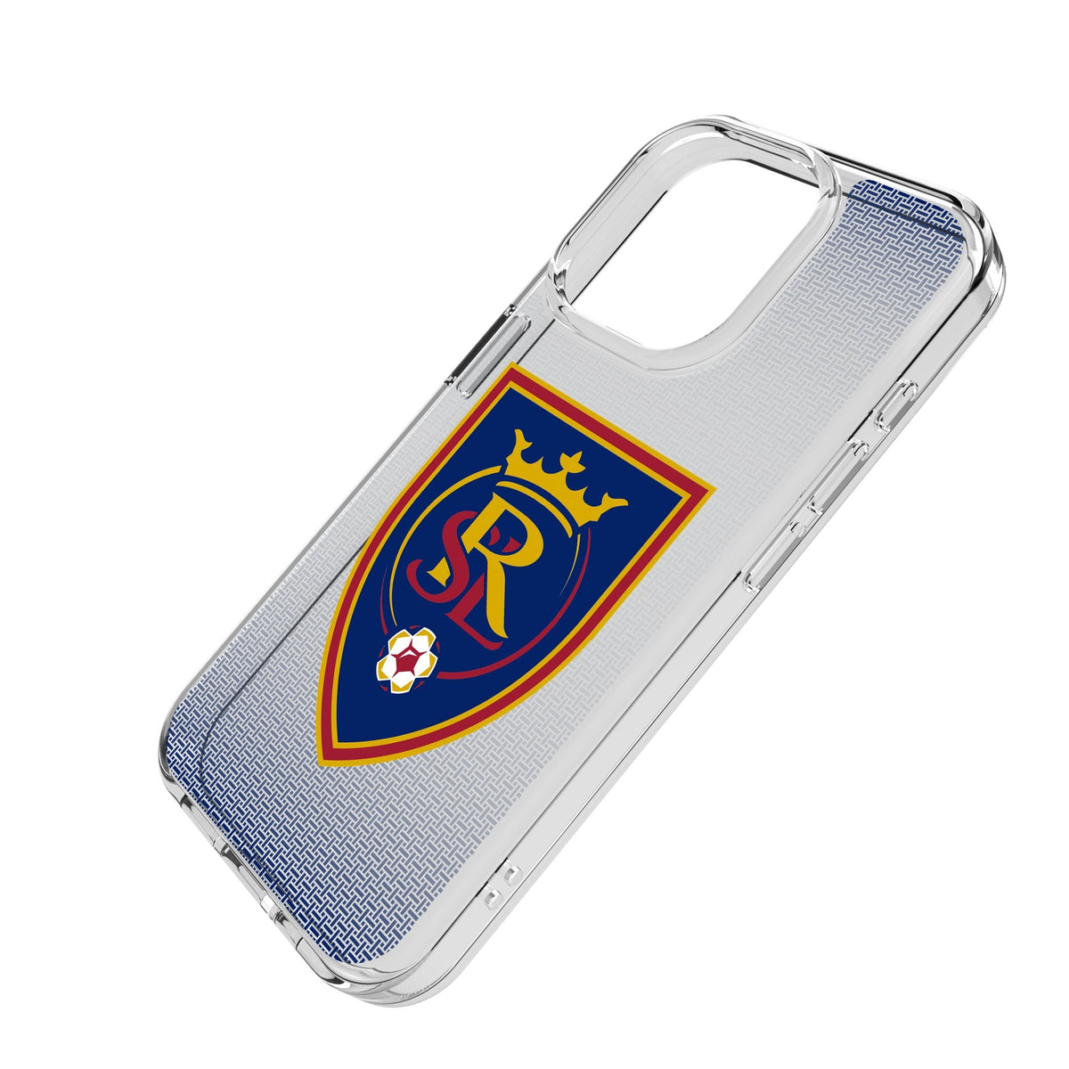 Real Salt Lake Linen Clear Phone Case for Apple iPhone