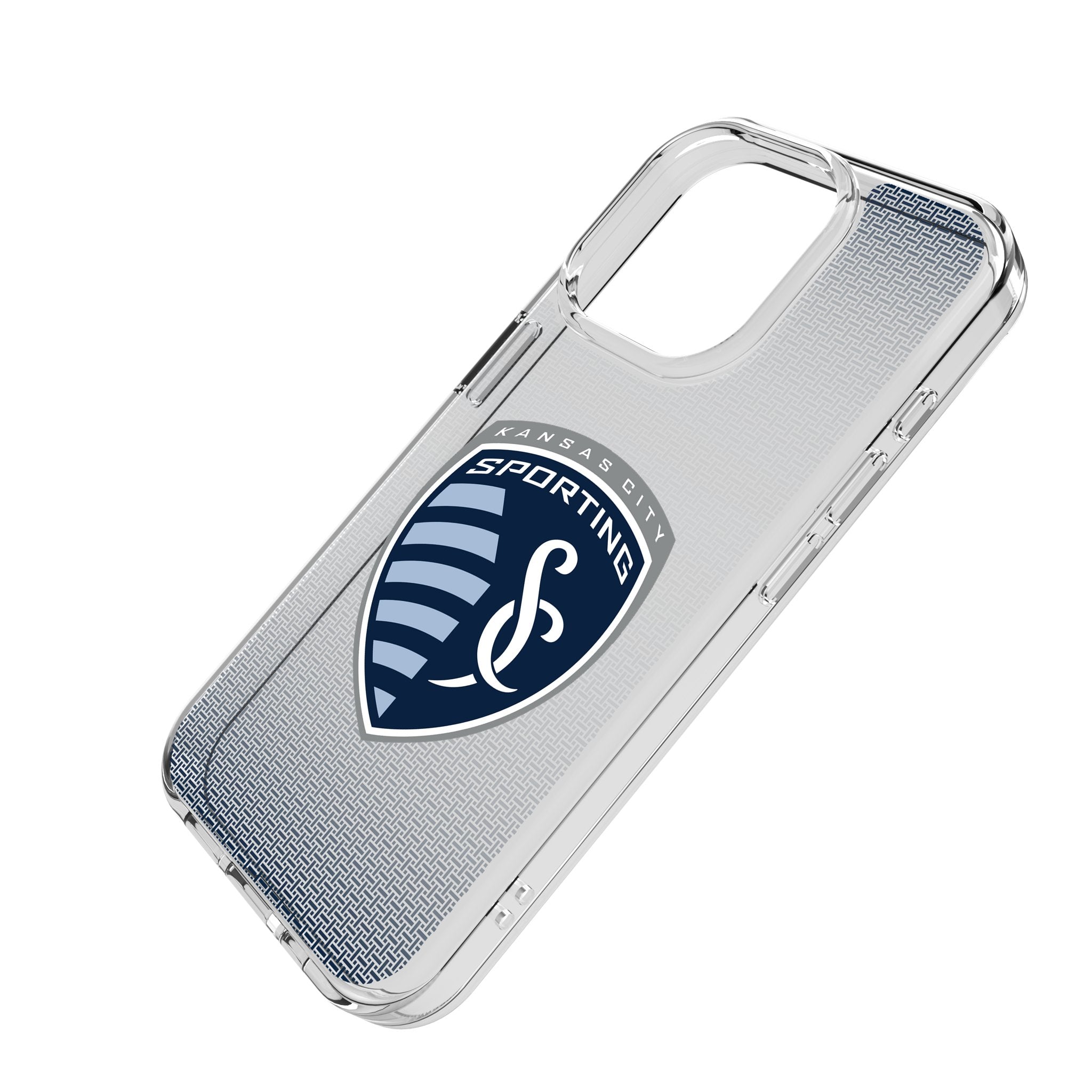 Sporting Kansas City Linen Clear Phone Case for Apple iPhone