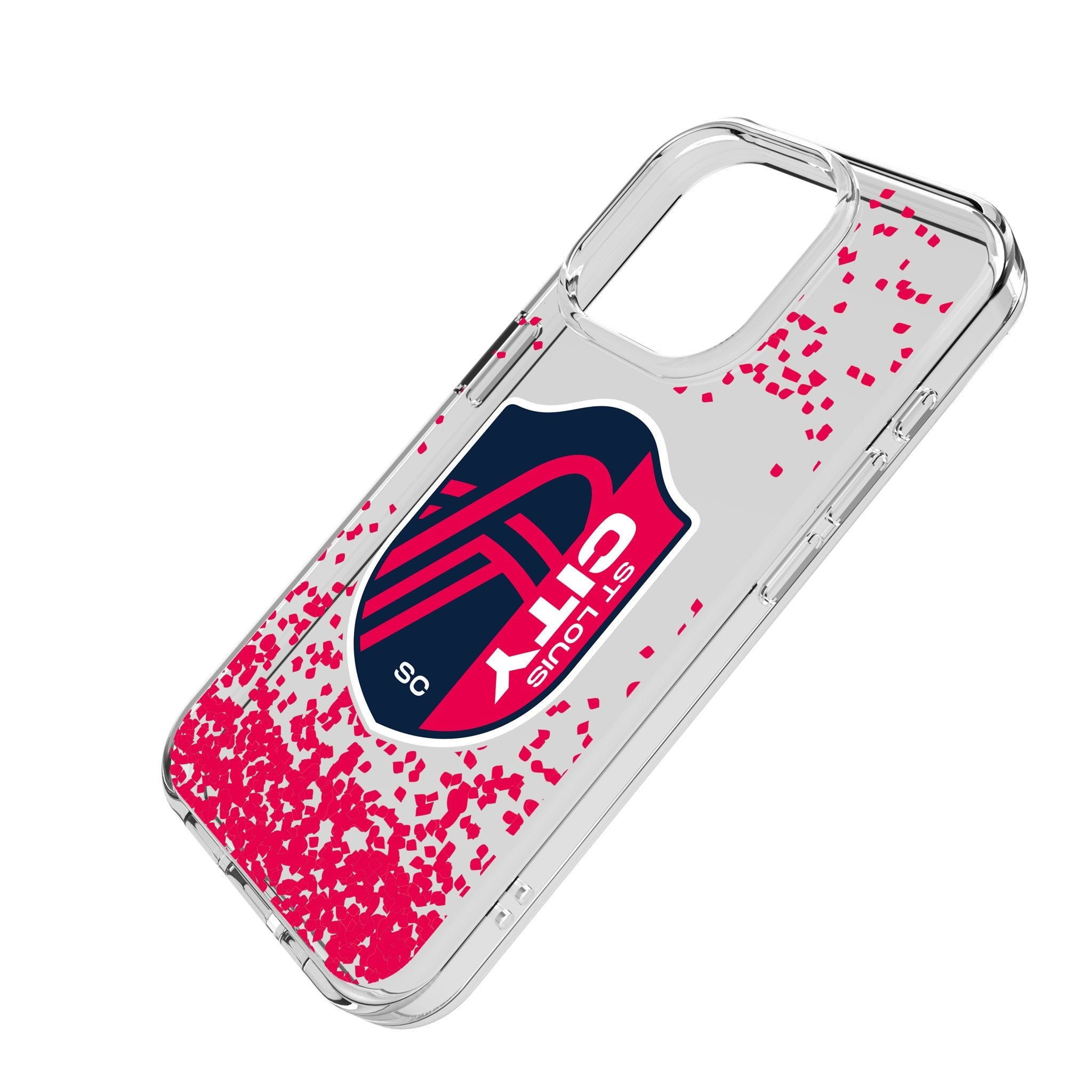 St. Louis CITY SC Confetti Clear Phone Case for Apple iPhone
