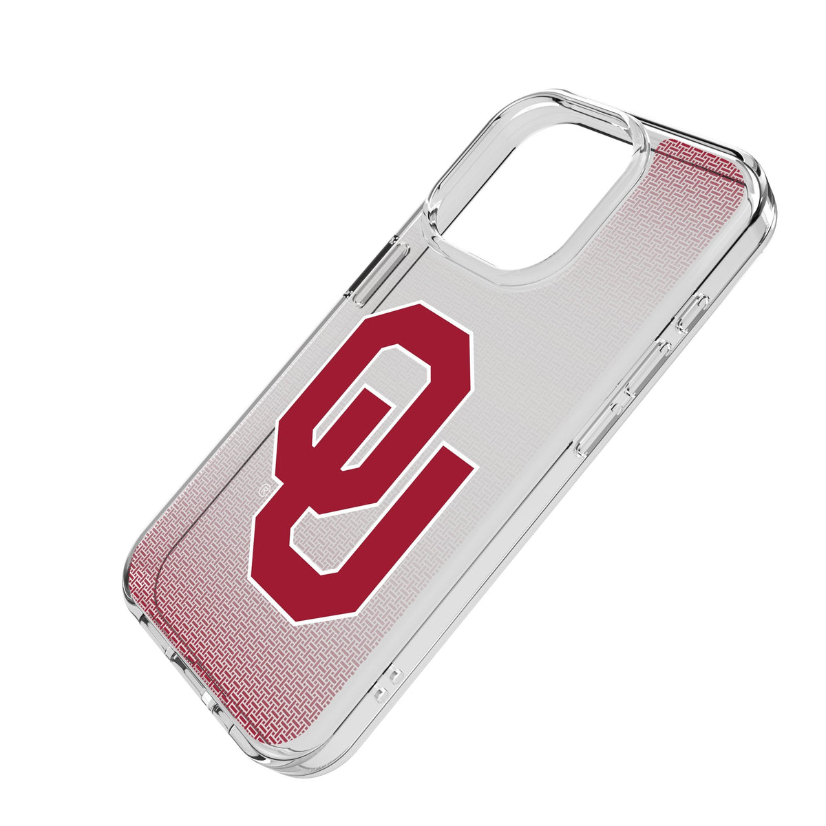 University of Oklahoma Sooners Linen Clear Phone Case for Apple iPhone