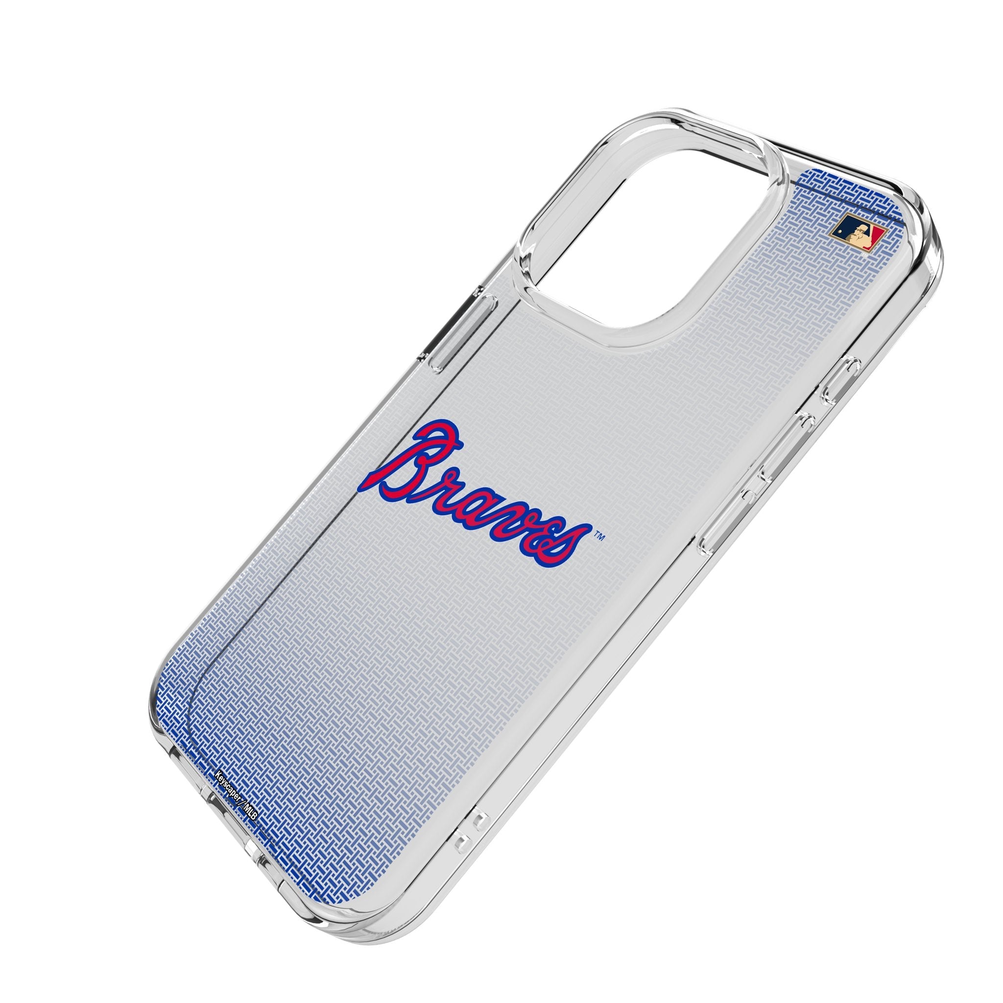 Atlanta Braves Home 2012 - Cooperstown Collection Linen Clear Phone Case for Apple iPhone 2