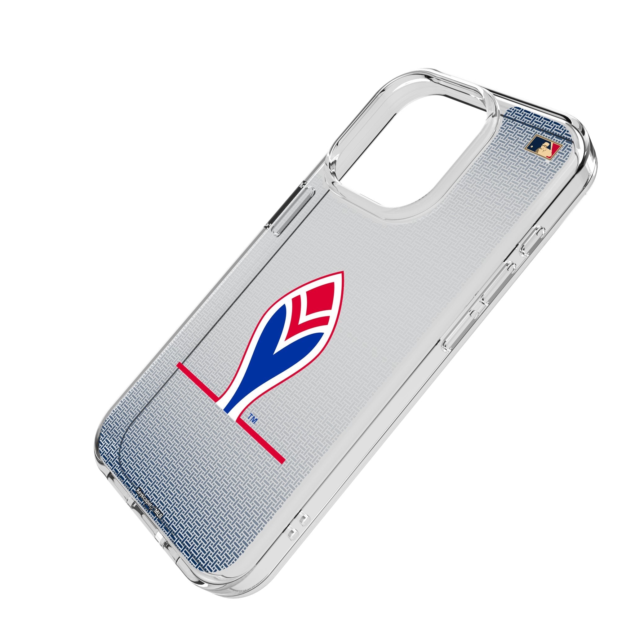Atlanta Braves 1972-1975 - Cooperstown Collection Linen Clear Phone Case for Apple iPhone 2