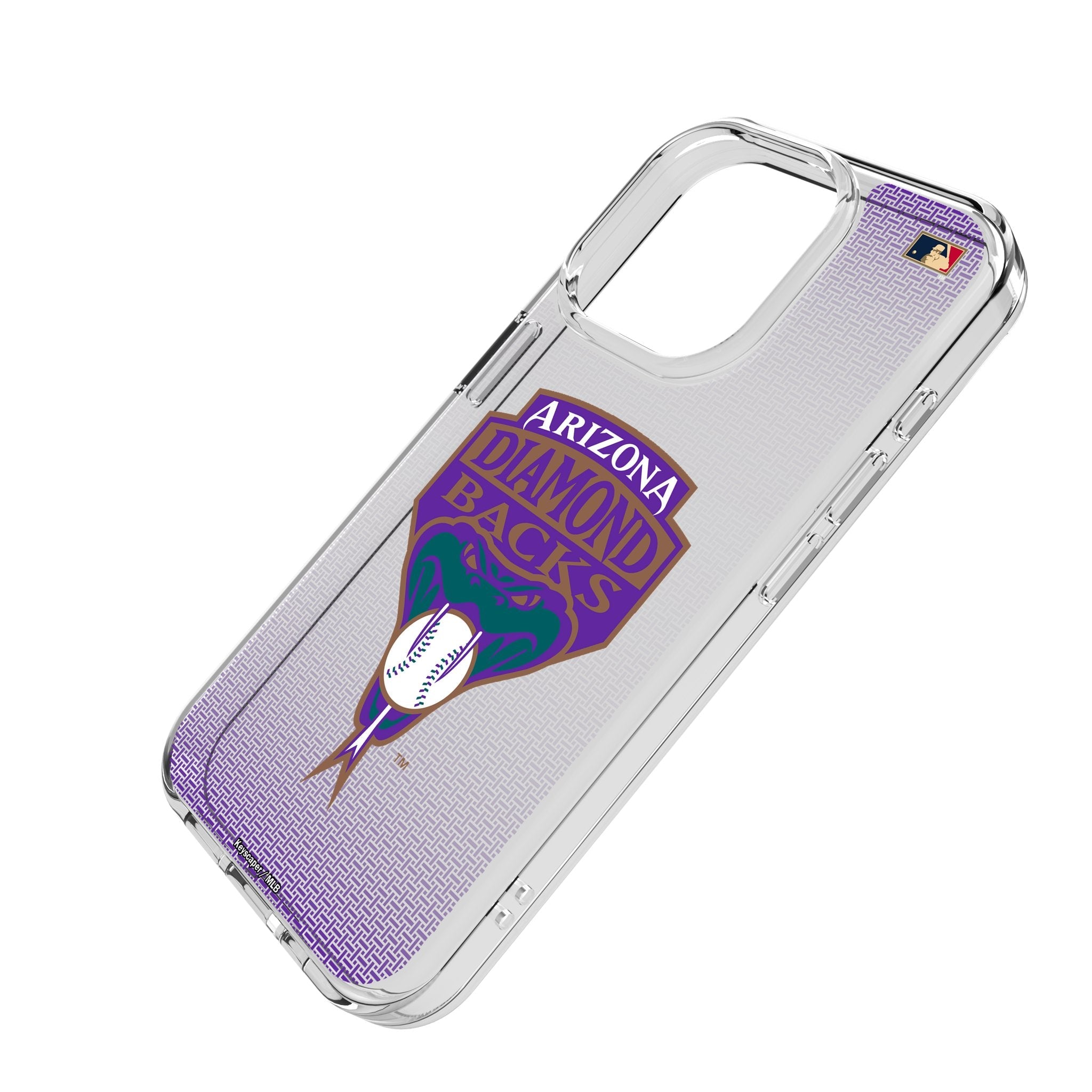 Arizona Diamondbacks 1999-2006 - Cooperstown Collection Linen Clear Phone Case for Apple iPhone
