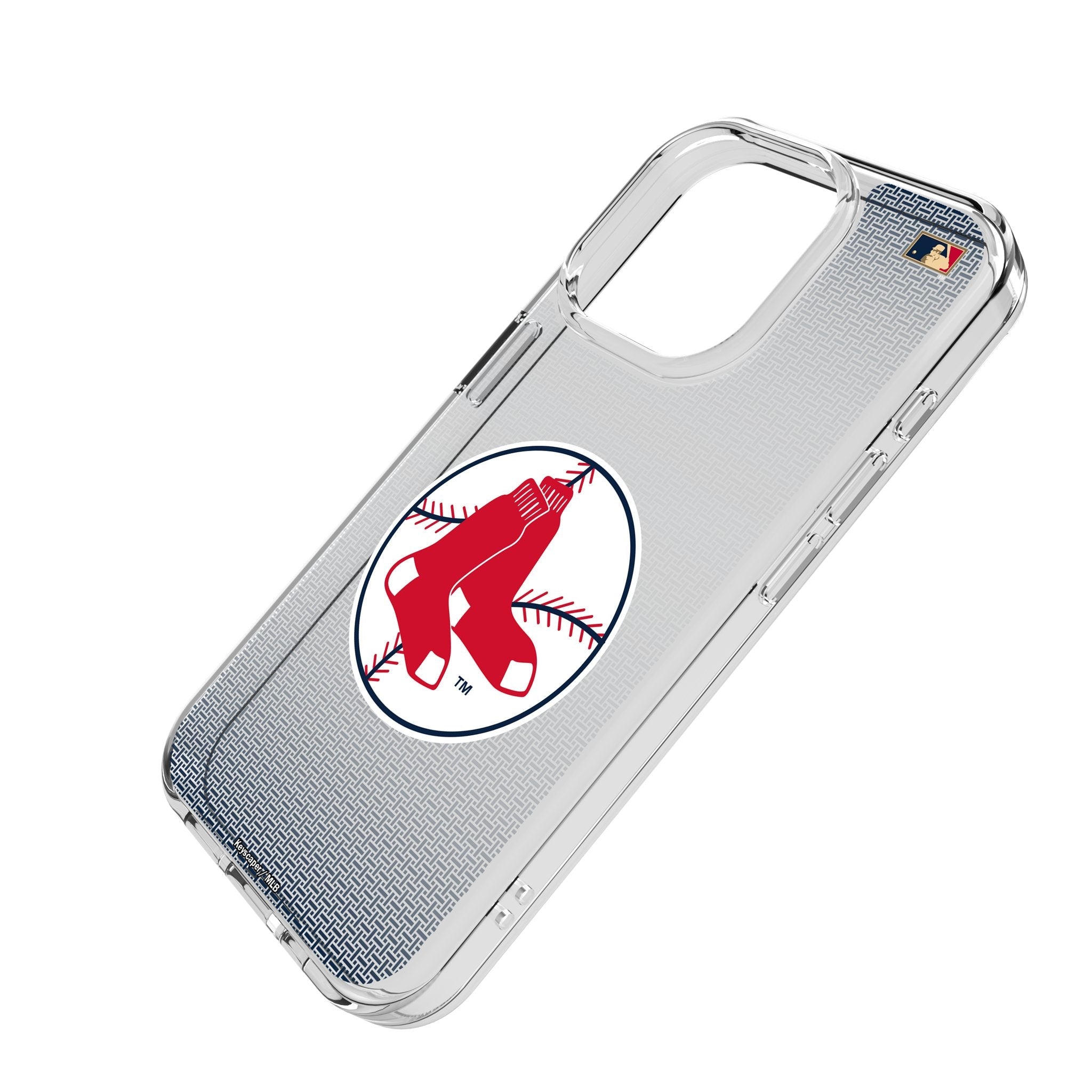 Boston Red Sox 1970-1975 - Cooperstown Collection Linen Clear Phone Case for Apple iPhone 2