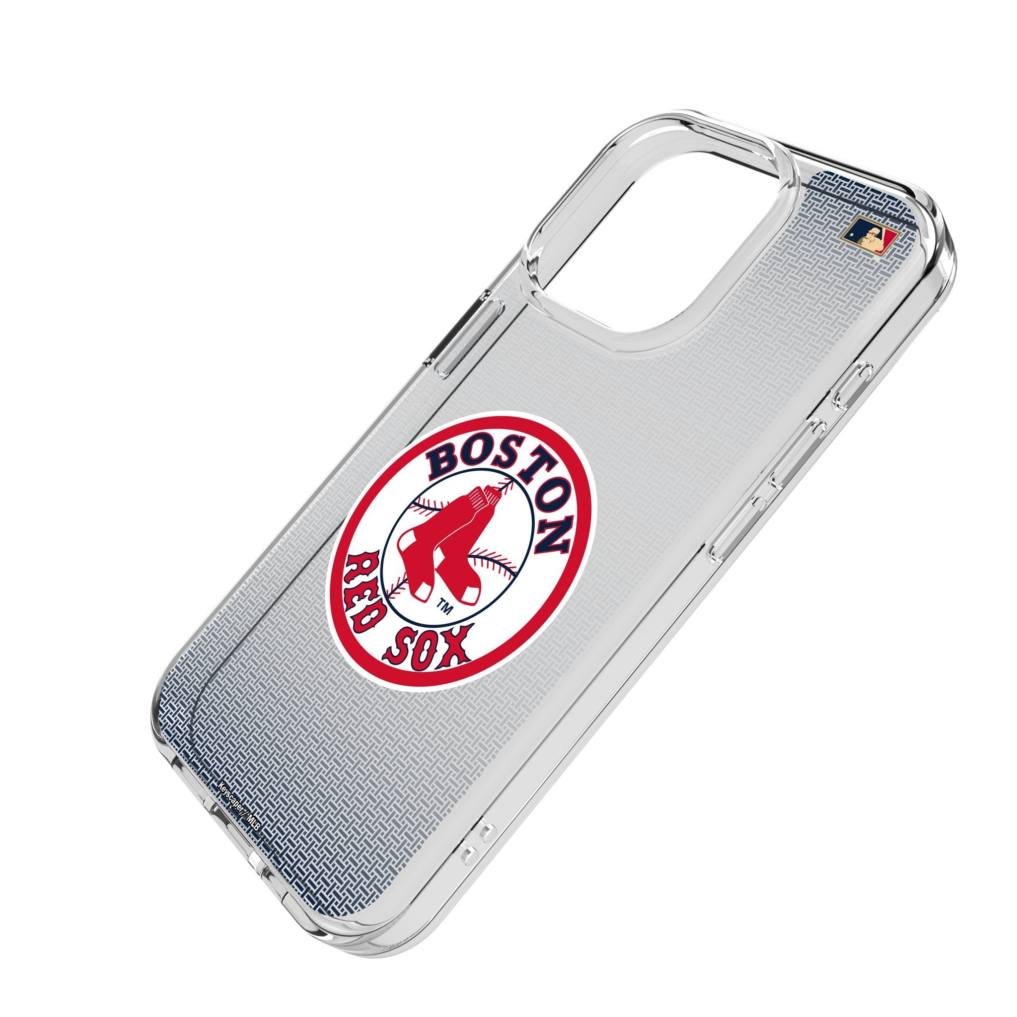 Boston Red Sox 1976-2008 - Cooperstown Collection Linen Clear Phone Case for Apple iPhone 2