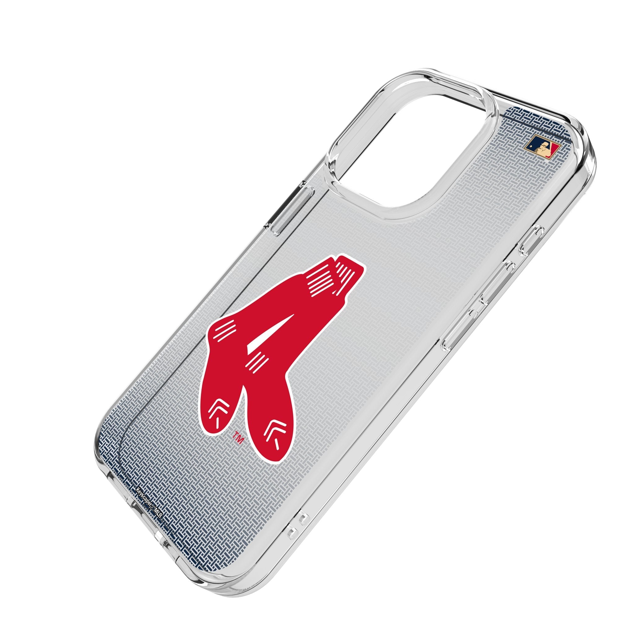 Boston Red Sox 1924-1960 - Cooperstown Collection Linen Clear Phone Case for Apple iPhone 2