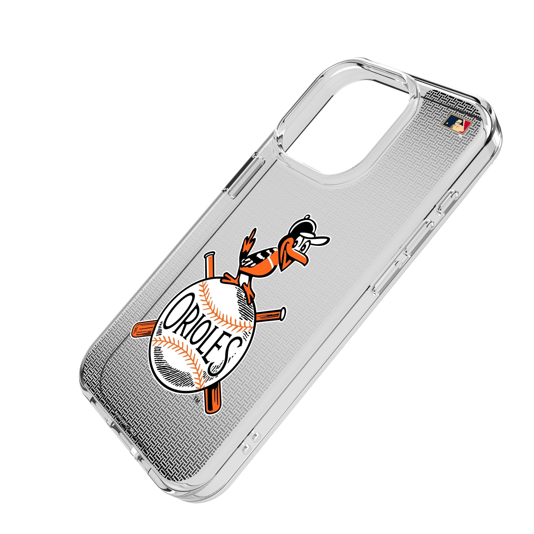 Baltimore Orioles 1954-1963 - Cooperstown Collection Linen Clear Phone Case for Apple iPhone