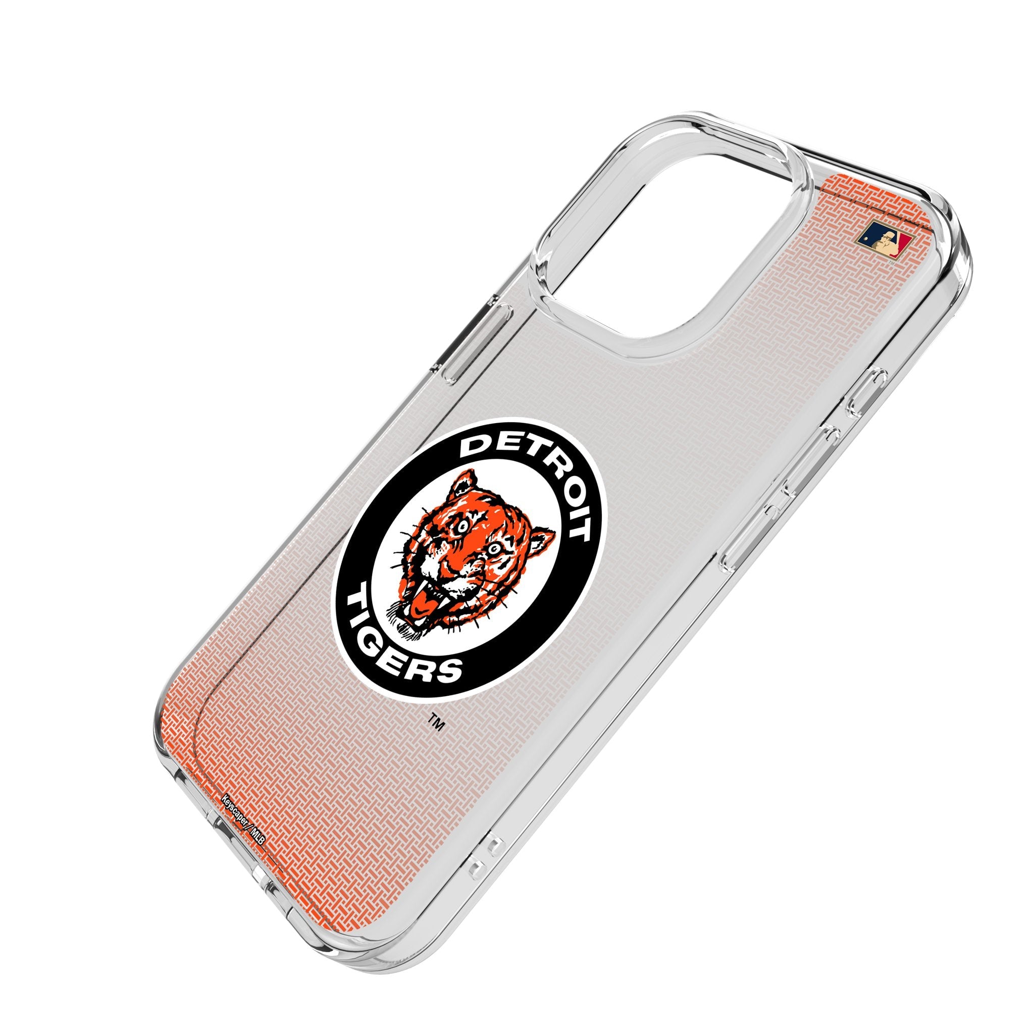 Detroit Tigers 1961-1963 - Cooperstown Collection Linen Clear Phone Case for Apple iPhone 2