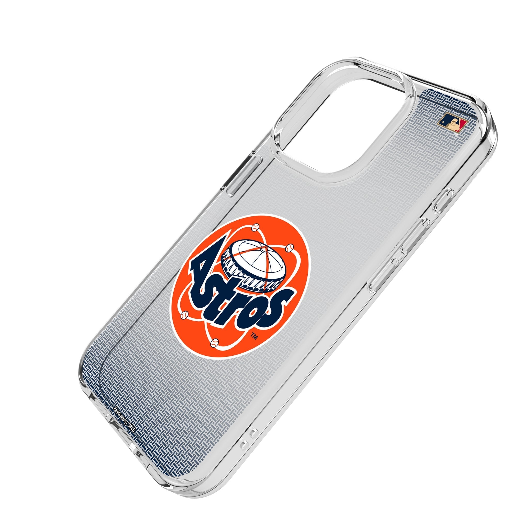 Houston Astros 1977-1993 - Cooperstown Collection Linen Clear Phone Case for Apple iPhone 2