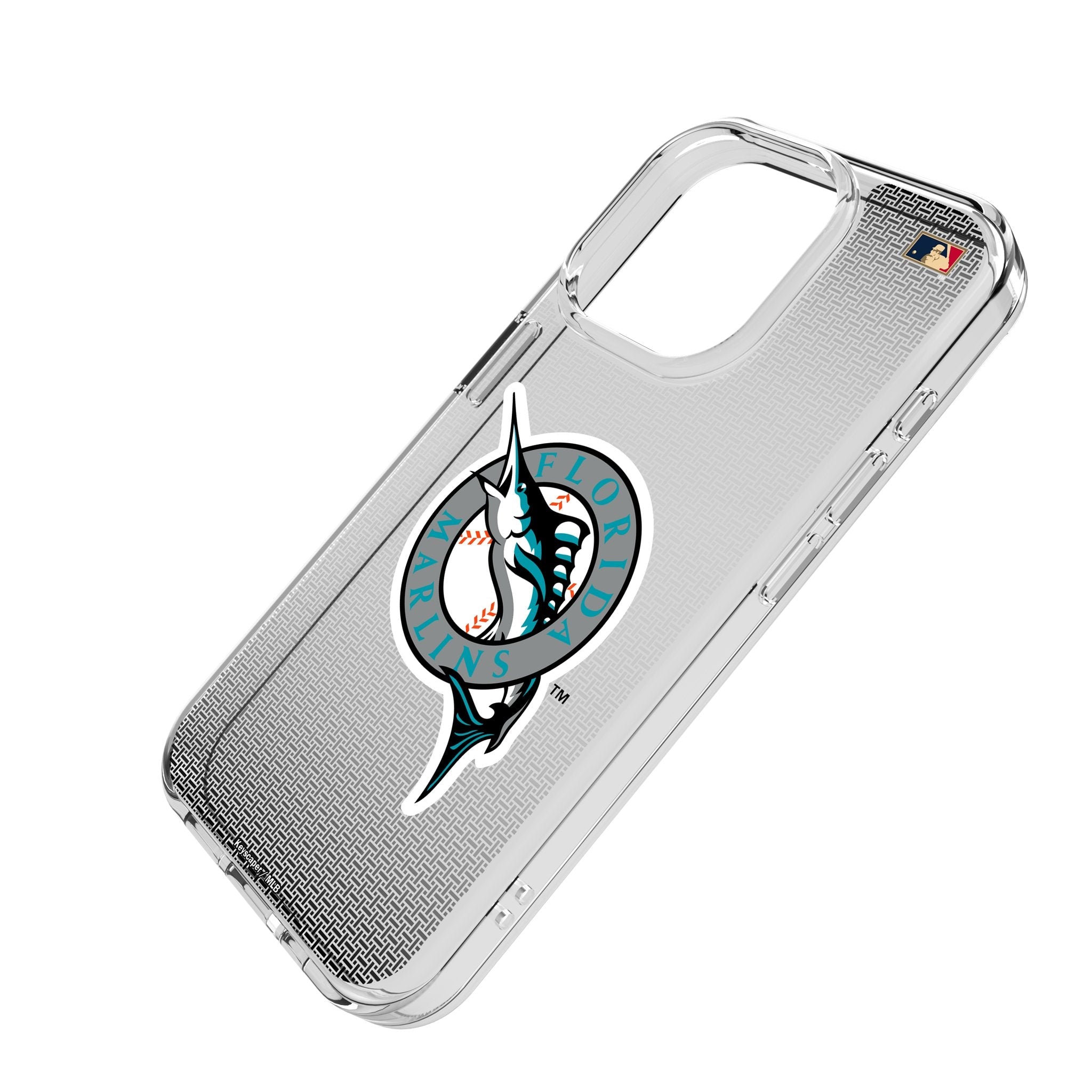 Miami Marlins 1993-2011 - Cooperstown Collection Linen Clear Phone Case for Apple iPhone 2
