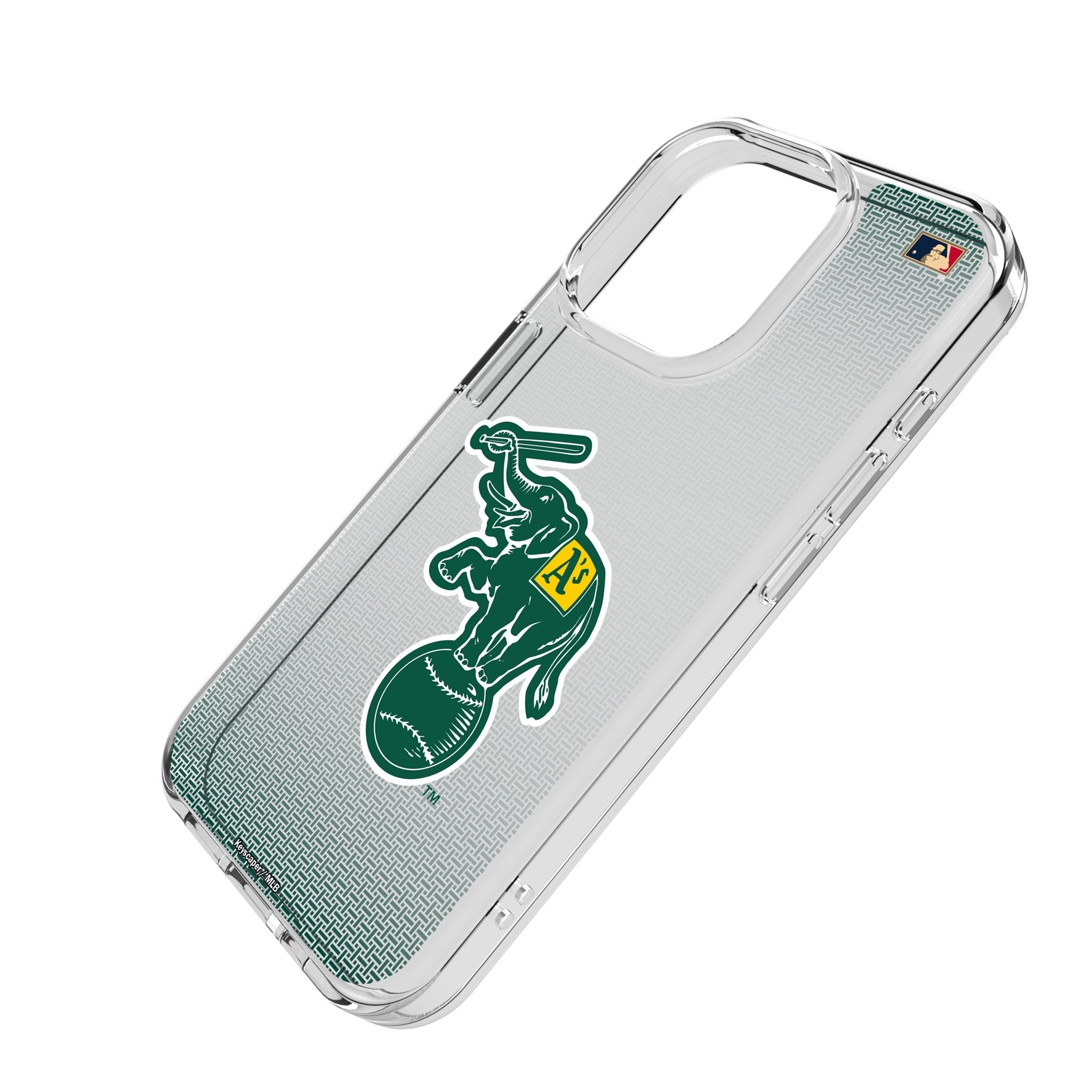 Oakland As Home 1988 - Cooperstown Collection Linen Clear Phone Case for Apple iPhone 2
