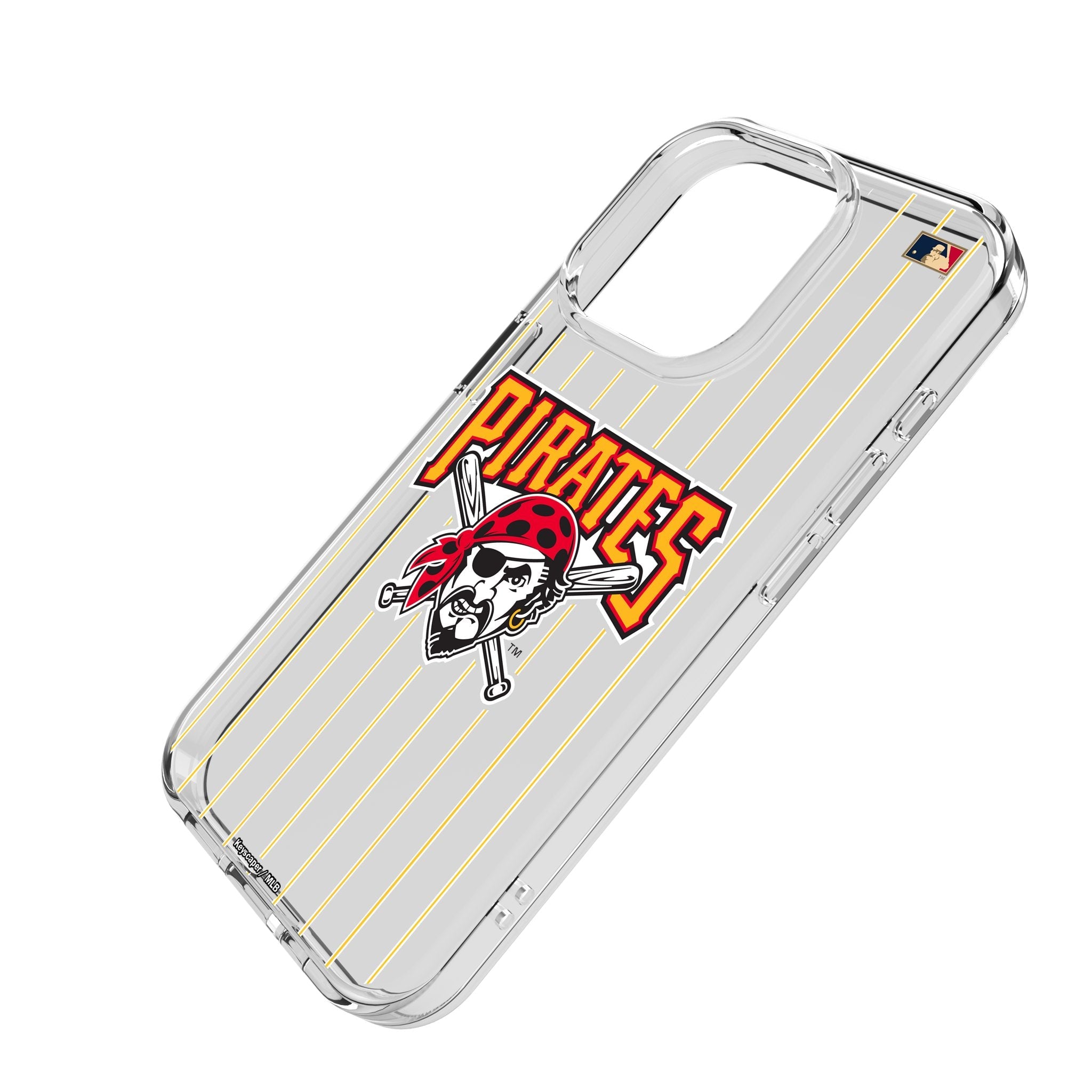 Pittsburgh Pirates 1997-2013 - Cooperstown Collection Pinstripe Clear Phone Case for Apple iPhone 2