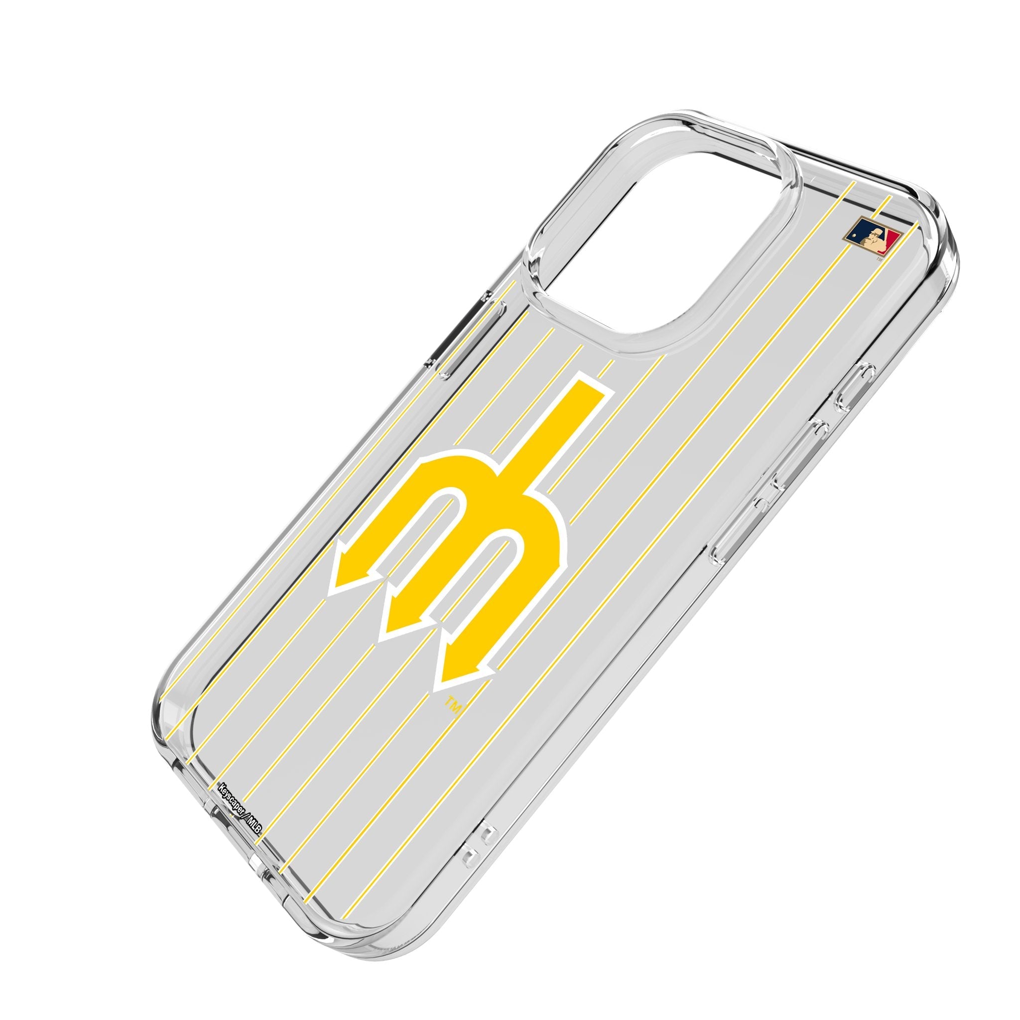 Seattle Mariners 1977-1980 - Cooperstown Collection Pinstripe Clear Phone Case for Apple iPhone 2