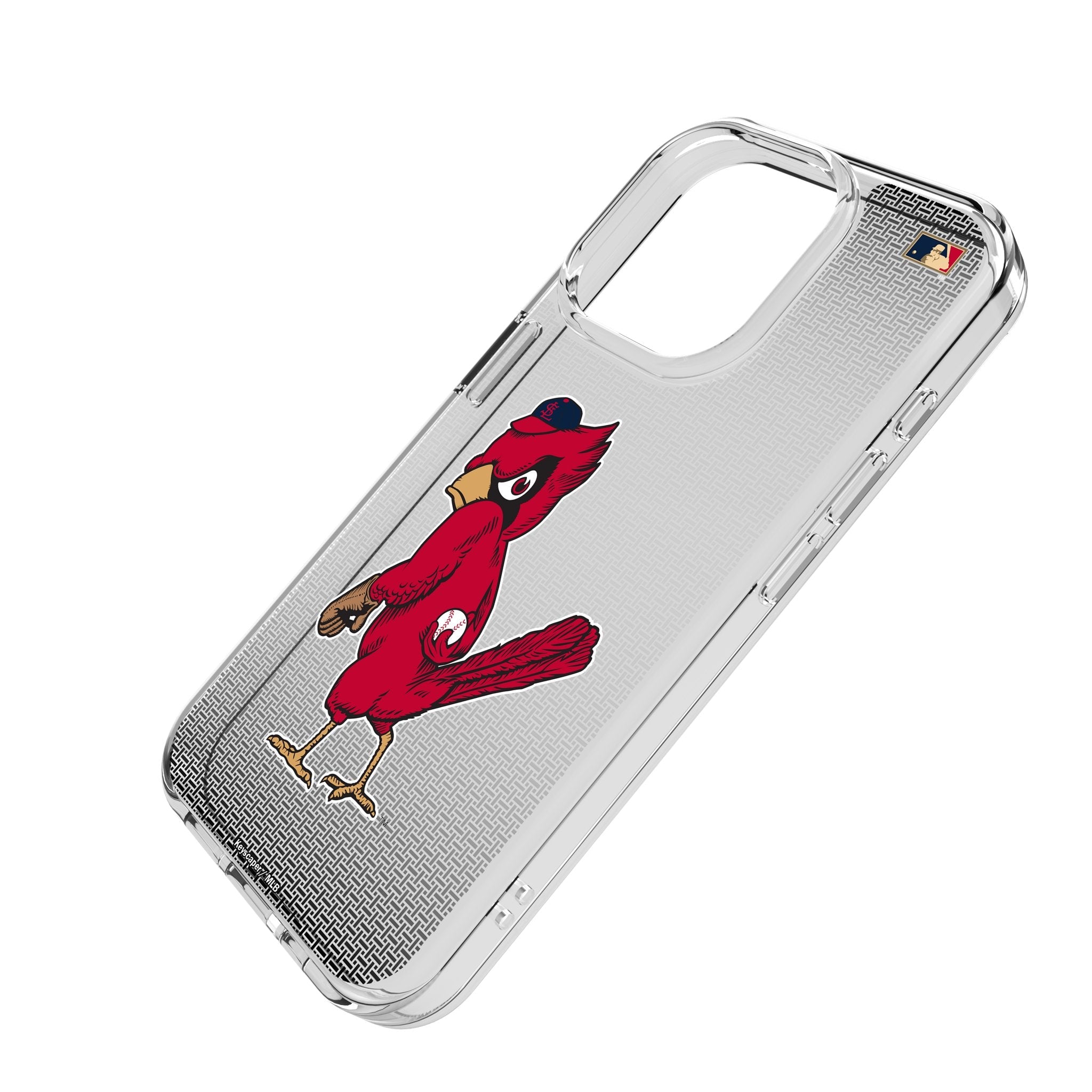 St Louis Cardinals 1950s - Cooperstown Collection Linen Clear Phone Case for Apple iPhone