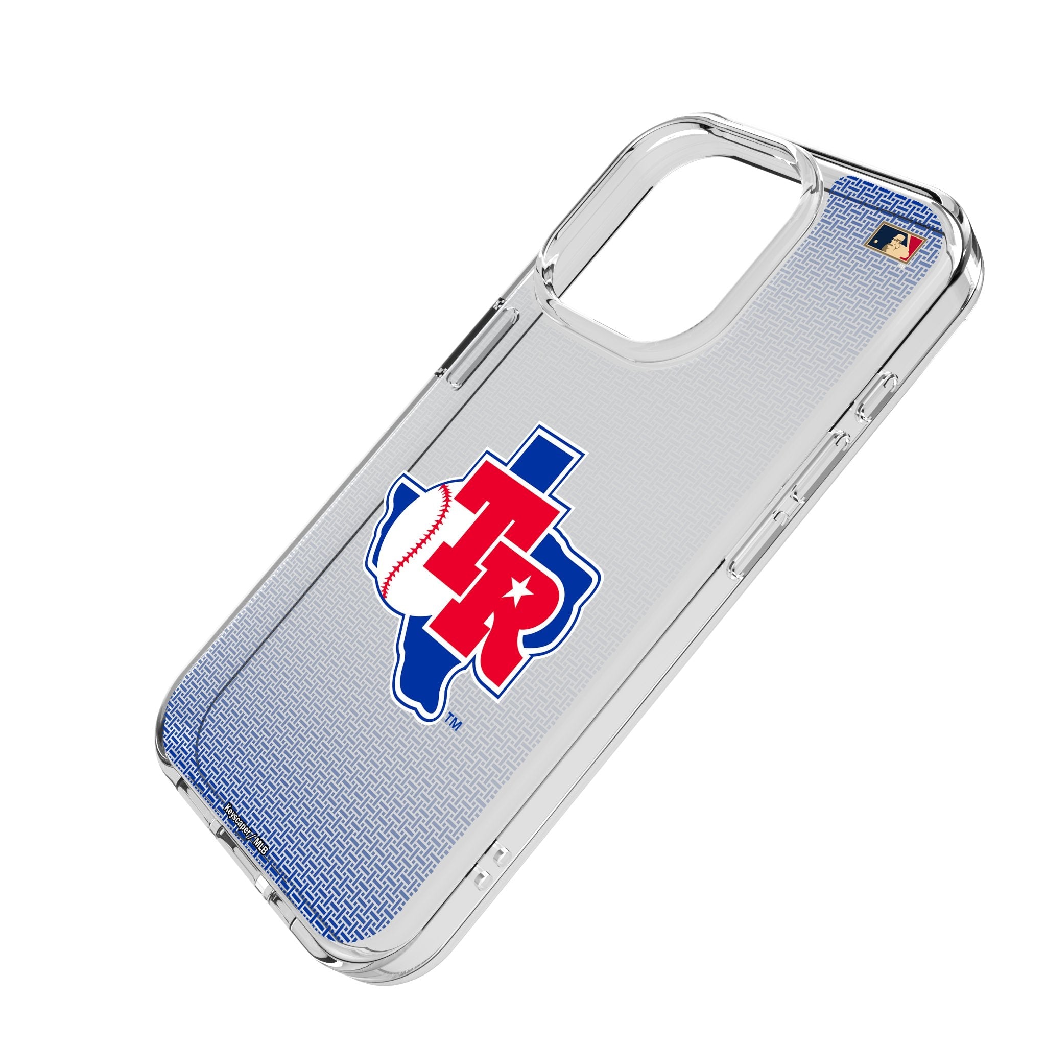 Texas Rangers 1981-1983 - Cooperstown Collection Linen Clear Phone Case for Apple iPhone