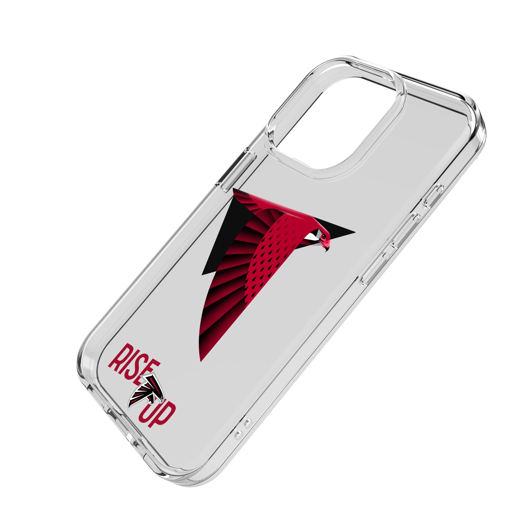 Atlanta Falcons 2024 Edition Clear Phone Case for Apple iPhone 2