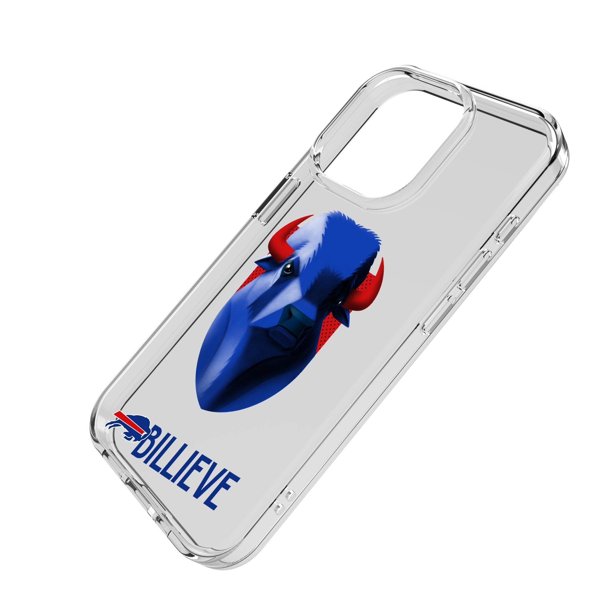 Buffalo Bills 2024 Edition Clear Phone Case for Apple iPhone