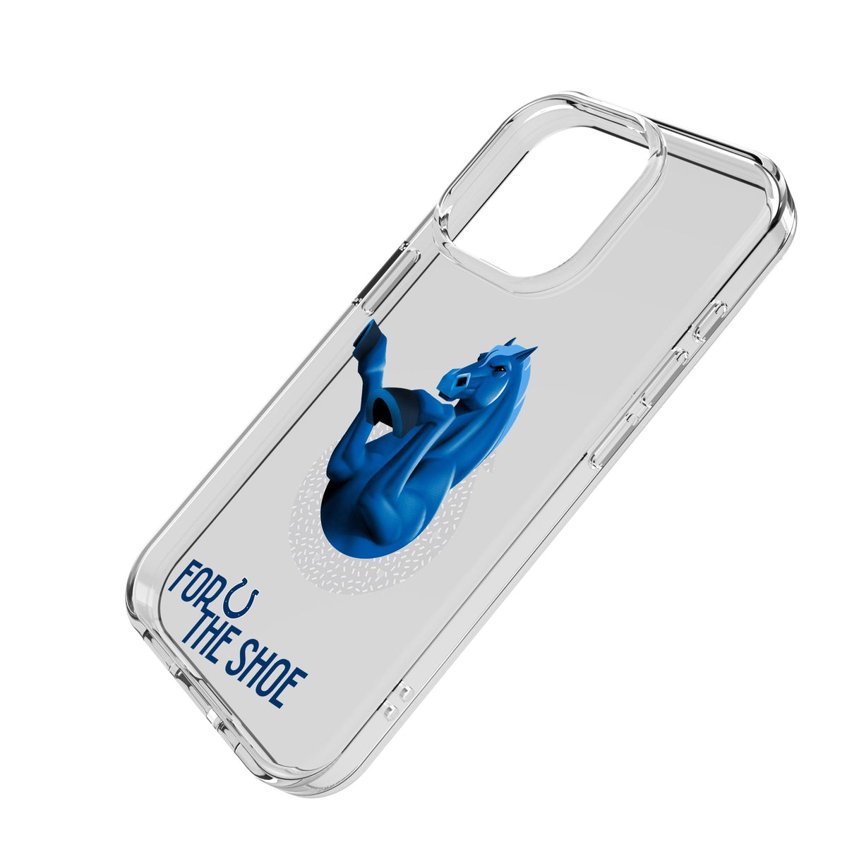 Indianapolis Colts 2024 Edition Clear Phone Case for Apple iPhone 2