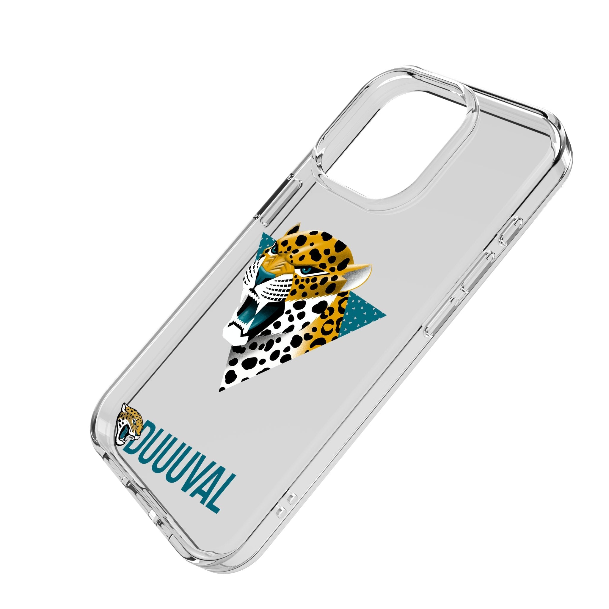 Jacksonville Jaguars 2024 Edition Clear Phone Case for Apple iPhone 2
