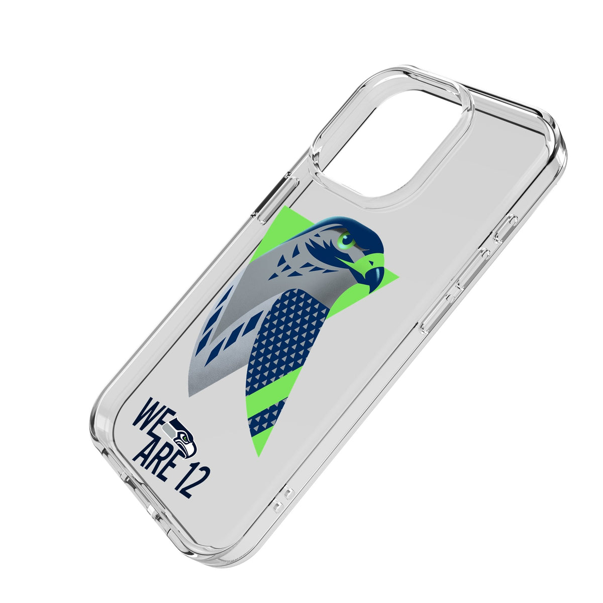 Seattle Seahawks 2024 Edition Clear Phone Case for Apple iPhone 2