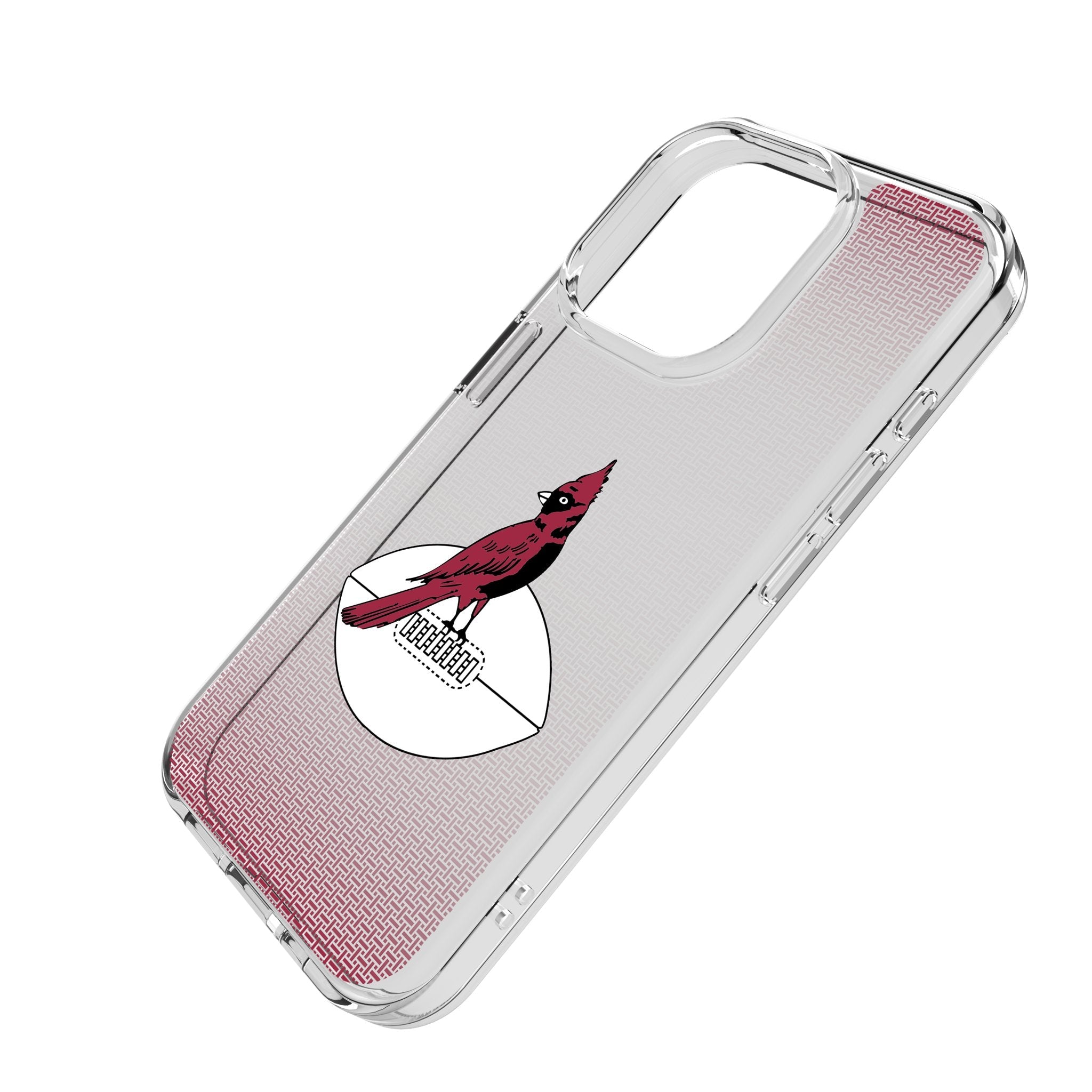 Chicago Cardinals 1947-1959 Historic Collection Linen Clear Phone Case for Apple iPhone
