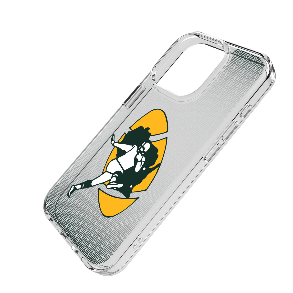 Green Bay Packers Historic Collection Linen Clear Phone Case for Apple iPhone 2