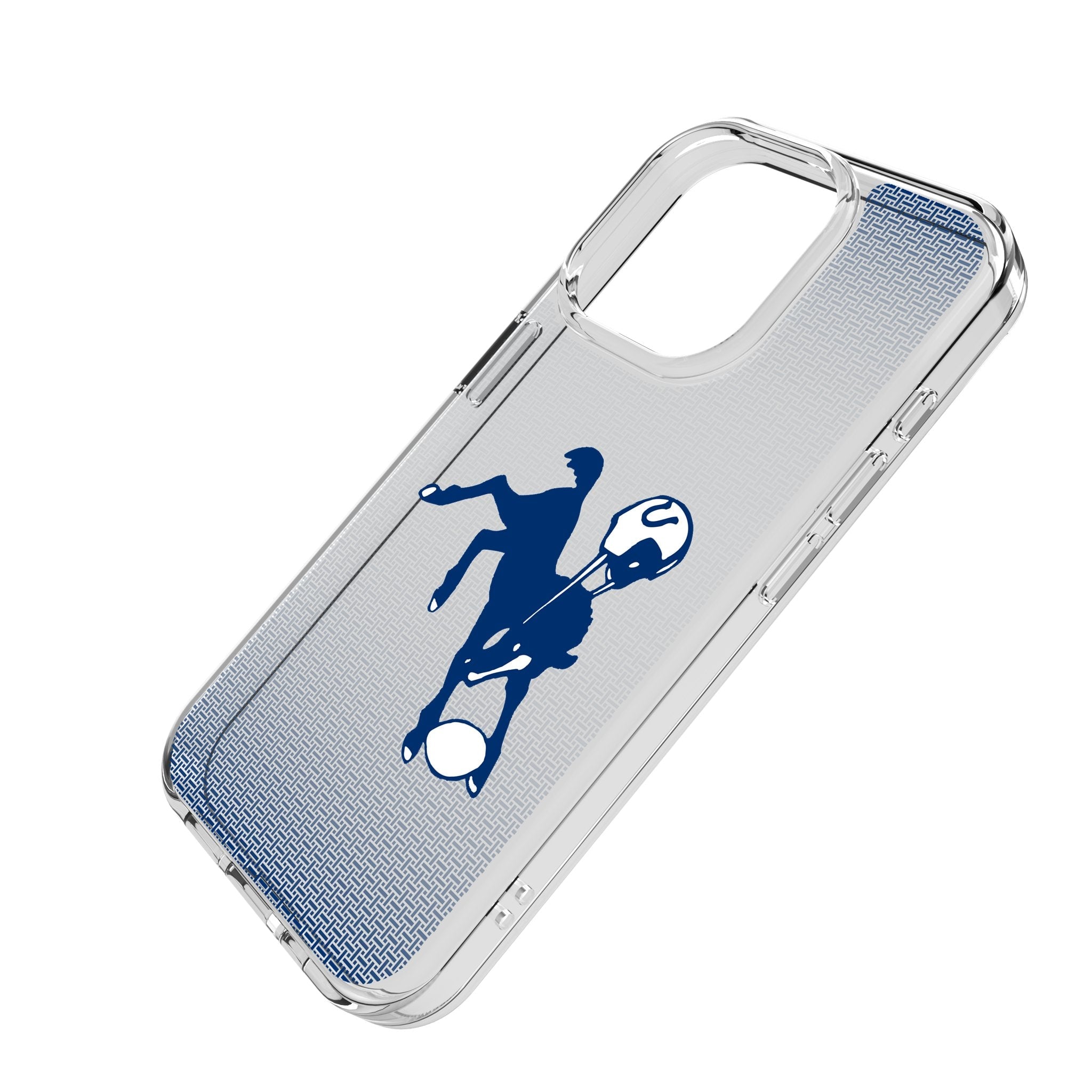 Baltimore Colts 1946 Historic Collection Linen Clear Phone Case for Apple iPhone