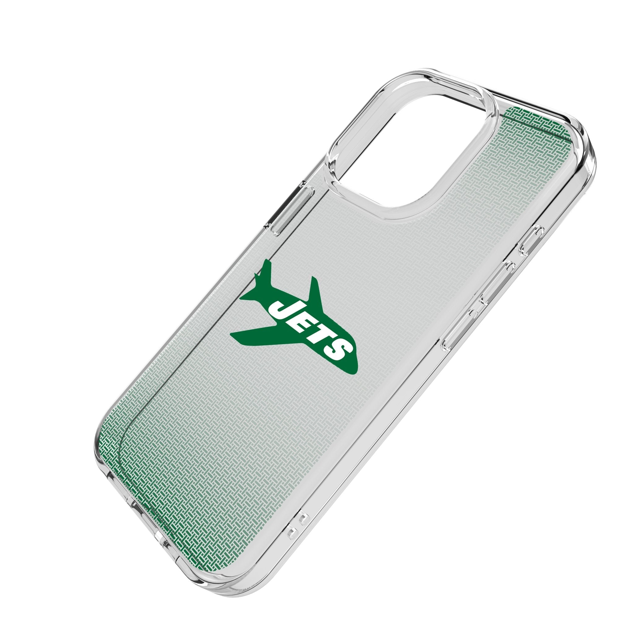 New York Jets 1963 Historic Collection Linen Clear Phone Case for Apple iPhone 2