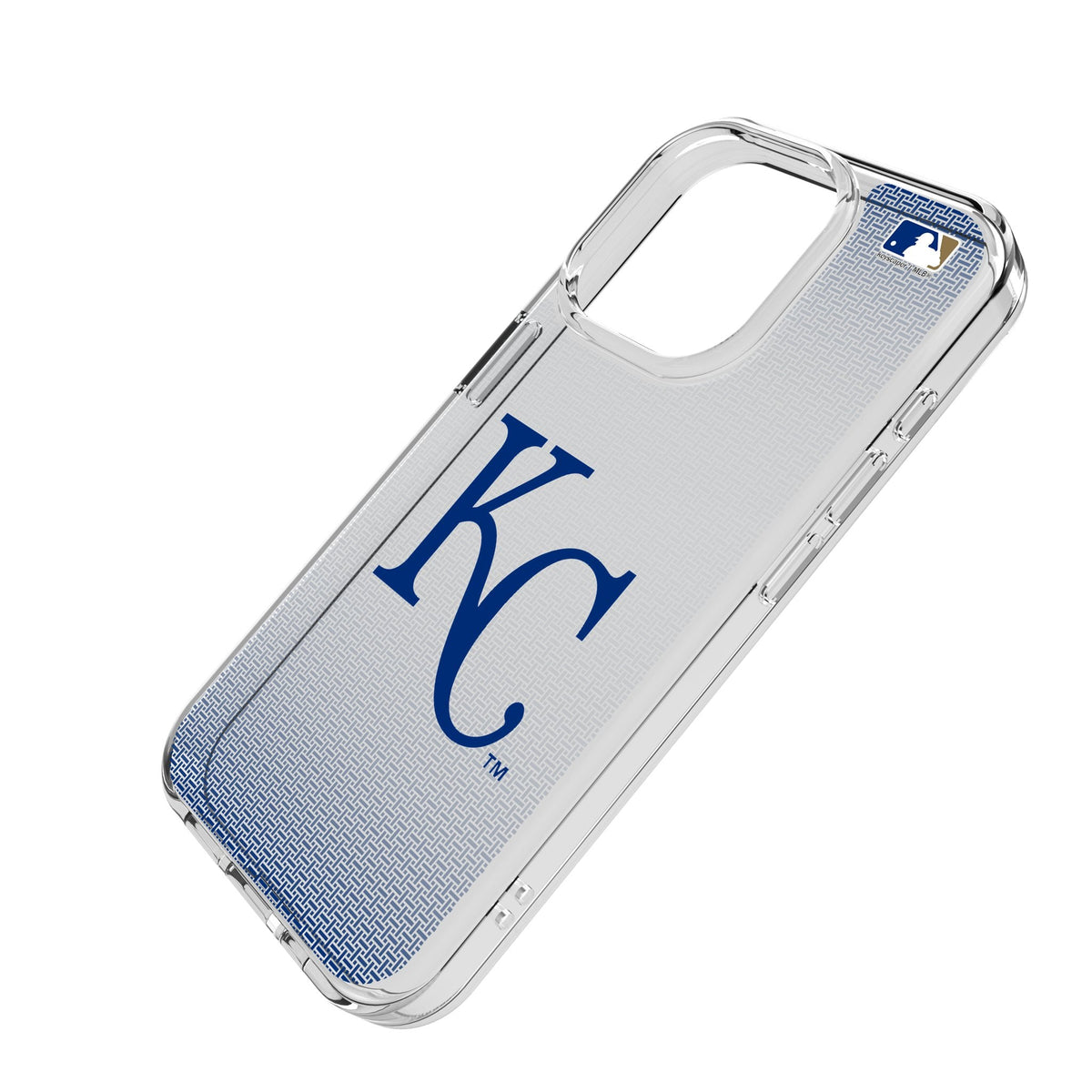 Kansas City Royals Linen Clear Phone Case for Apple iPhone 2