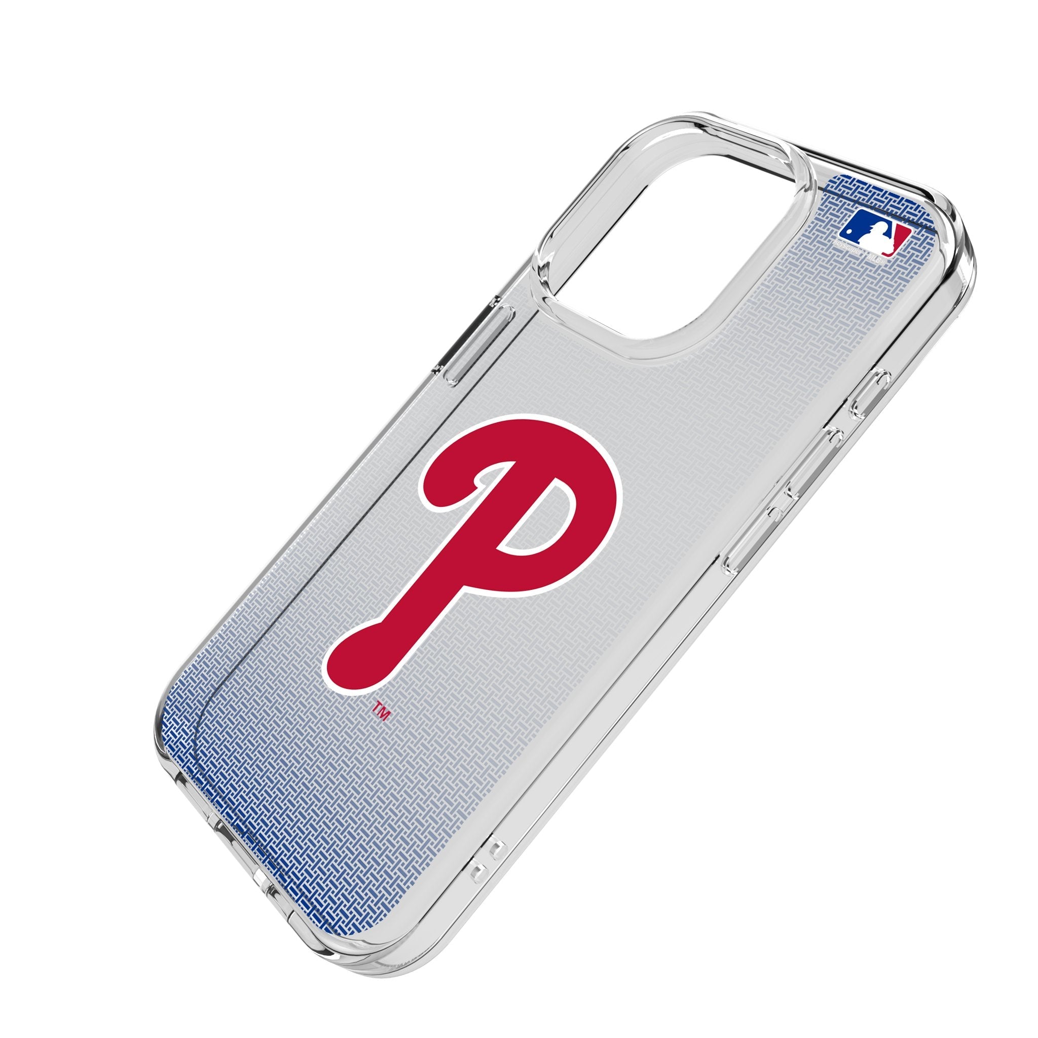Philadelphia Phillies Linen Clear Phone Case for Apple iPhone 2