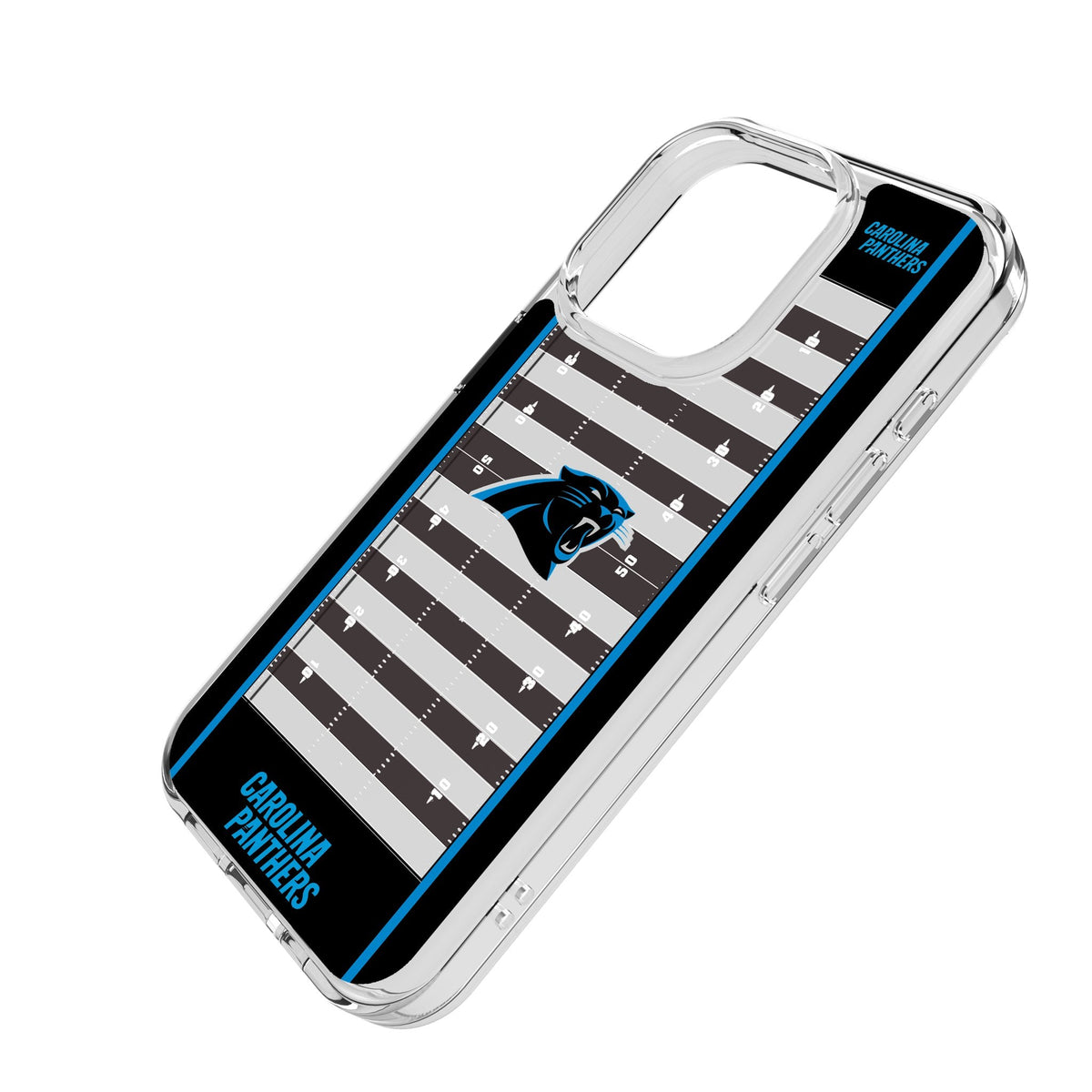 Carolina Panthers Field Clear Phone Case for Apple iPhone 2