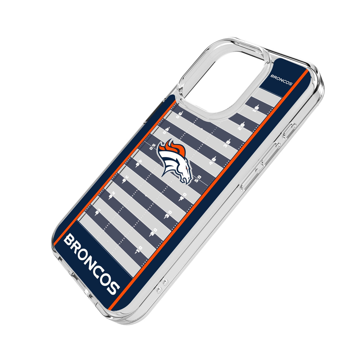 Denver Broncos Field Clear Phone Case for Apple iPhone 2