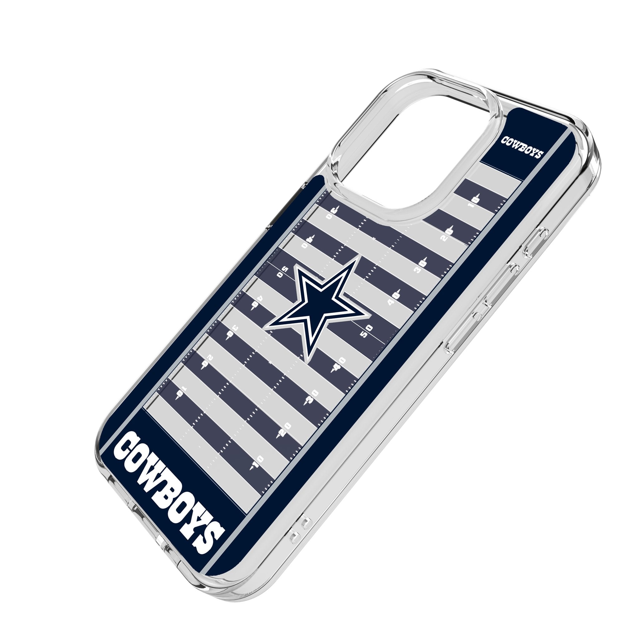 Dallas Cowboys Field Clear Phone Case for Apple iPhone