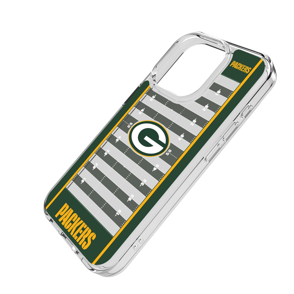 Green Bay Packers Field Clear Phone Case for Apple iPhone