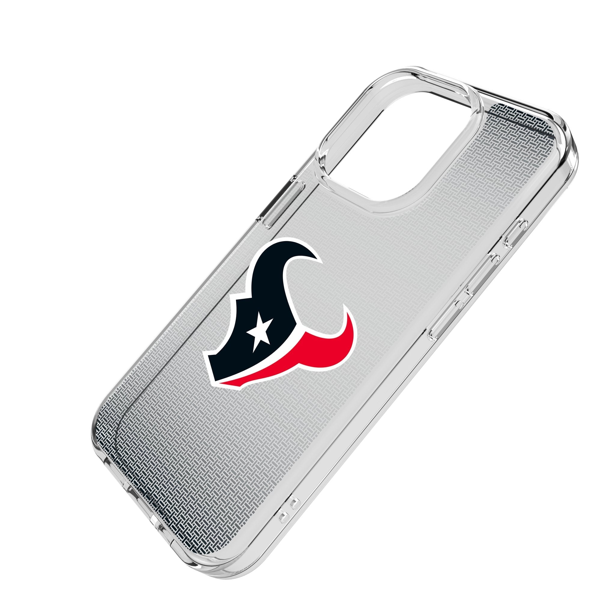 Houston Texans Linen Clear Phone Case for Apple iPhone 2