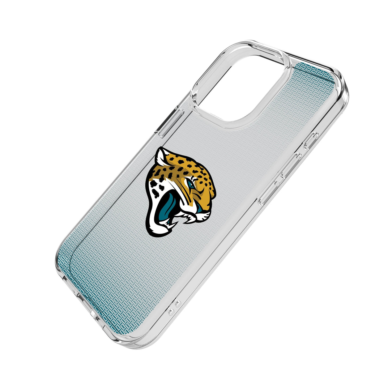 Jacksonville Jaguars Linen Clear Phone Case for Apple iPhone 2