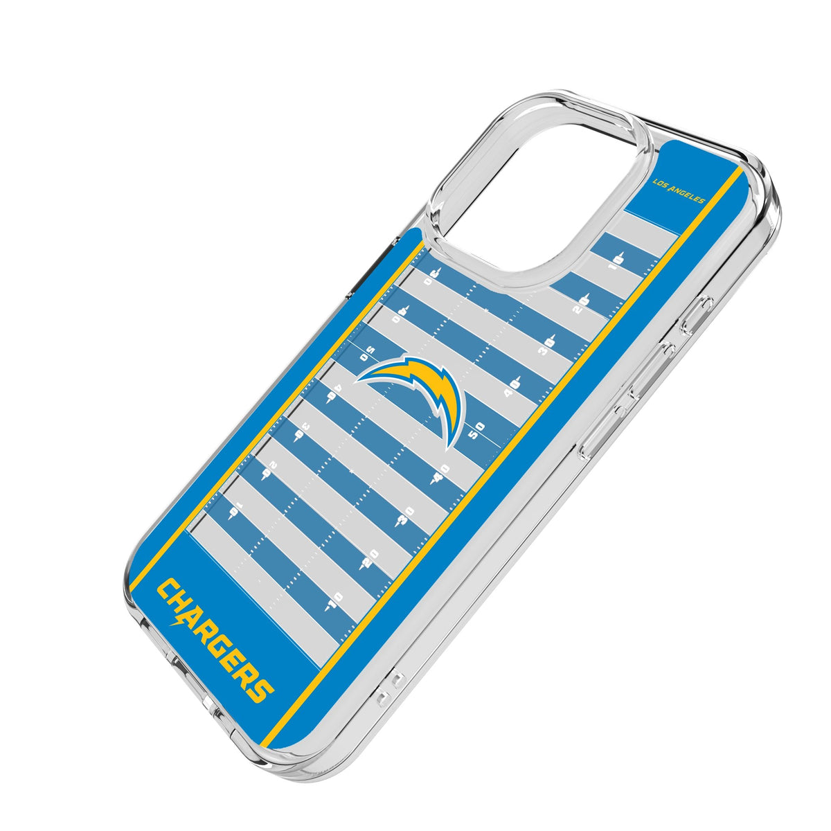 Los Angeles Chargers Field Clear Phone Case for Apple iPhone 2