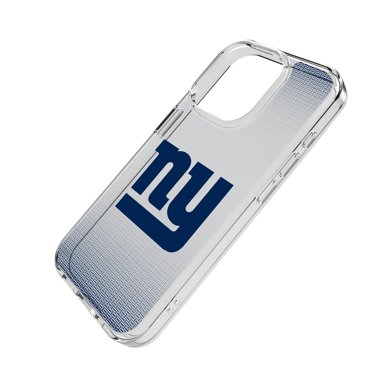 New York Giants Linen Clear Phone Case for Apple iPhone 2