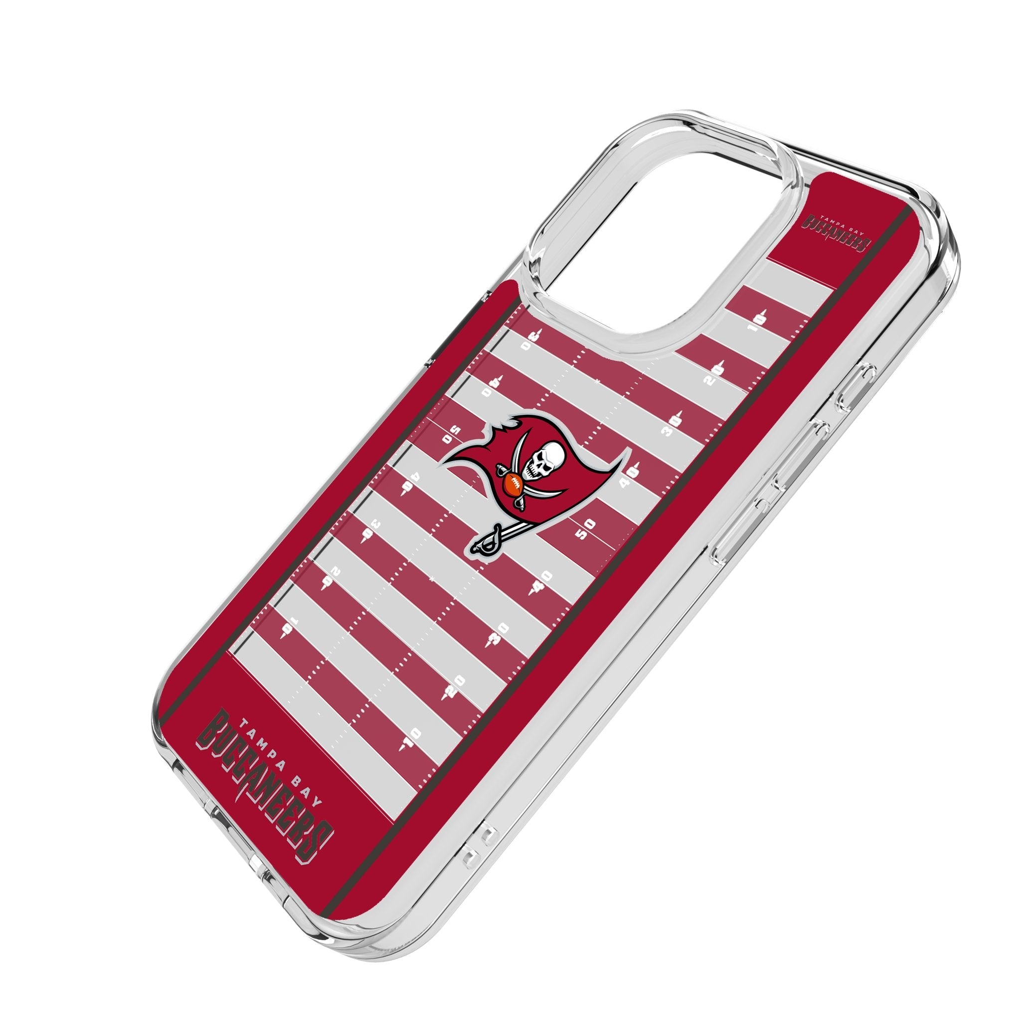 Tampa Bay Buccaneers Field Clear Phone Case for Apple iPhone