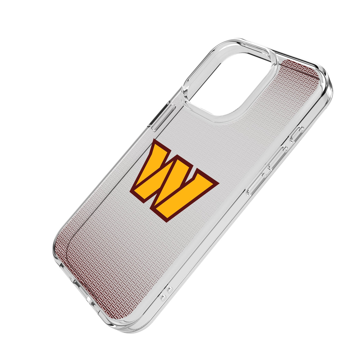 Washington Commanders Linen Clear Phone Case for Apple iPhone 2