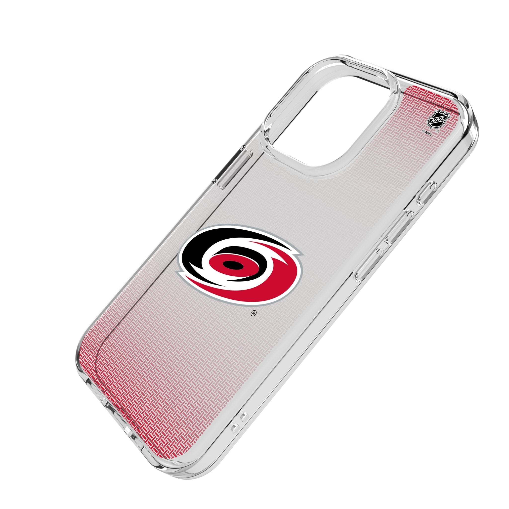 Carolina Hurricanes Linen Clear Phone Case for Apple iPhone